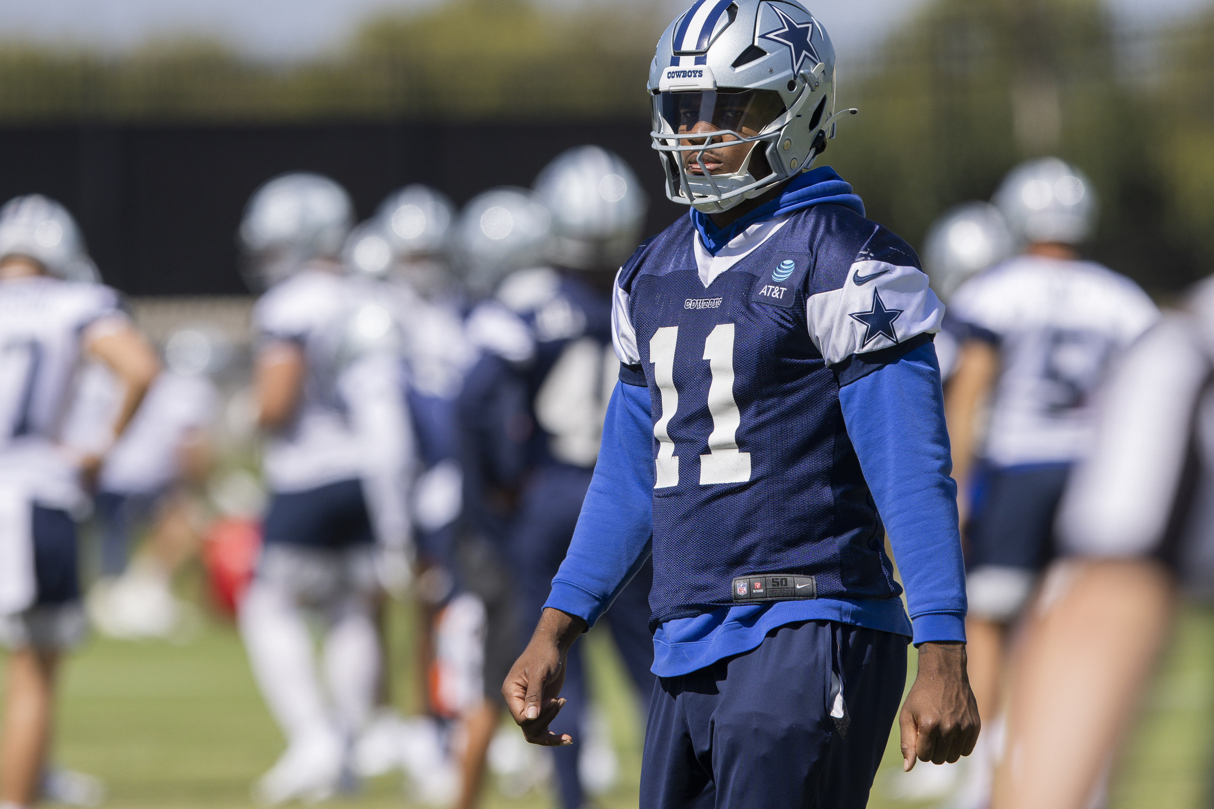 Dallas Cowboys star Micah Parsons misses playoff practice  but