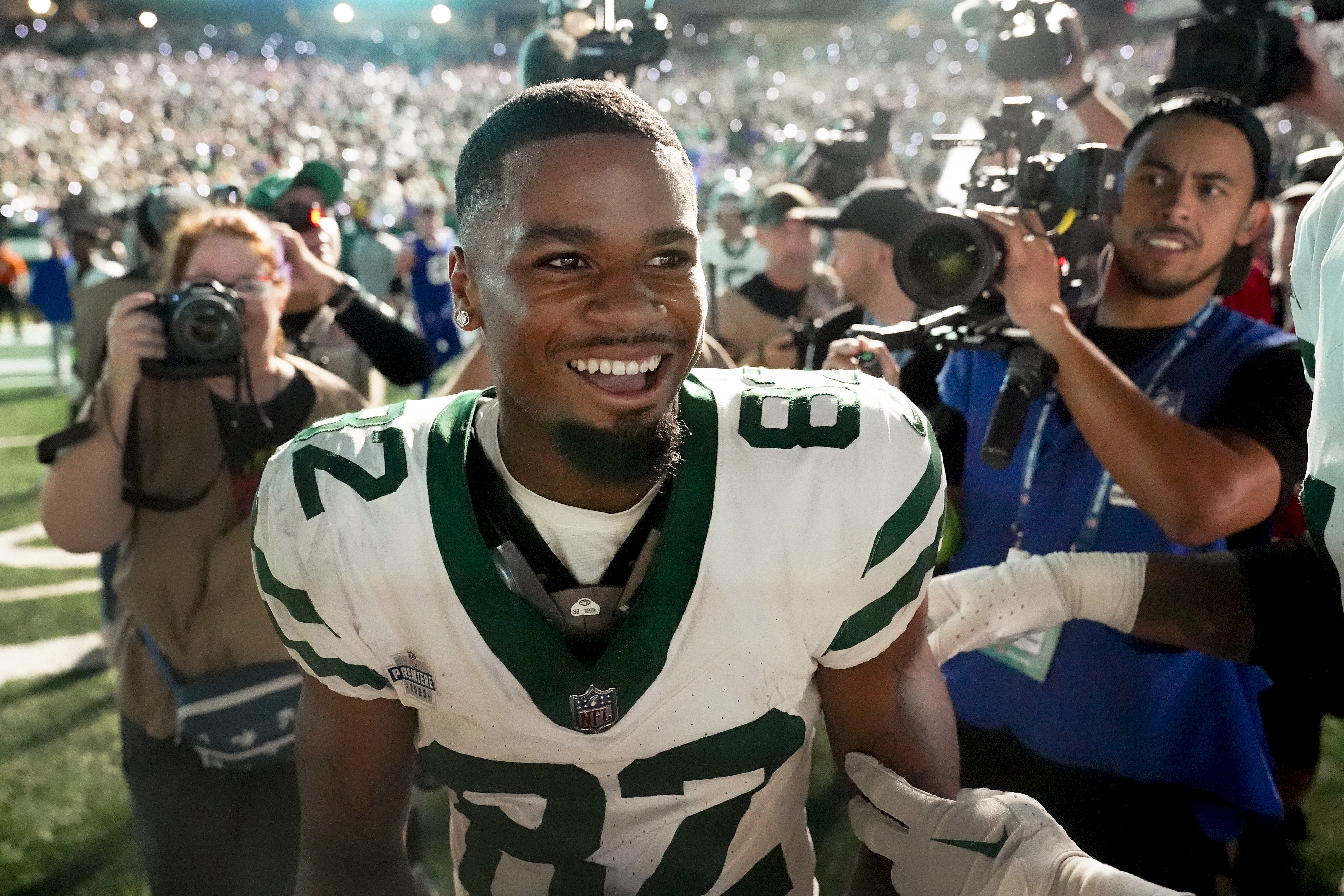 New York Jets: Xavier Gipson scores game-winning punt return