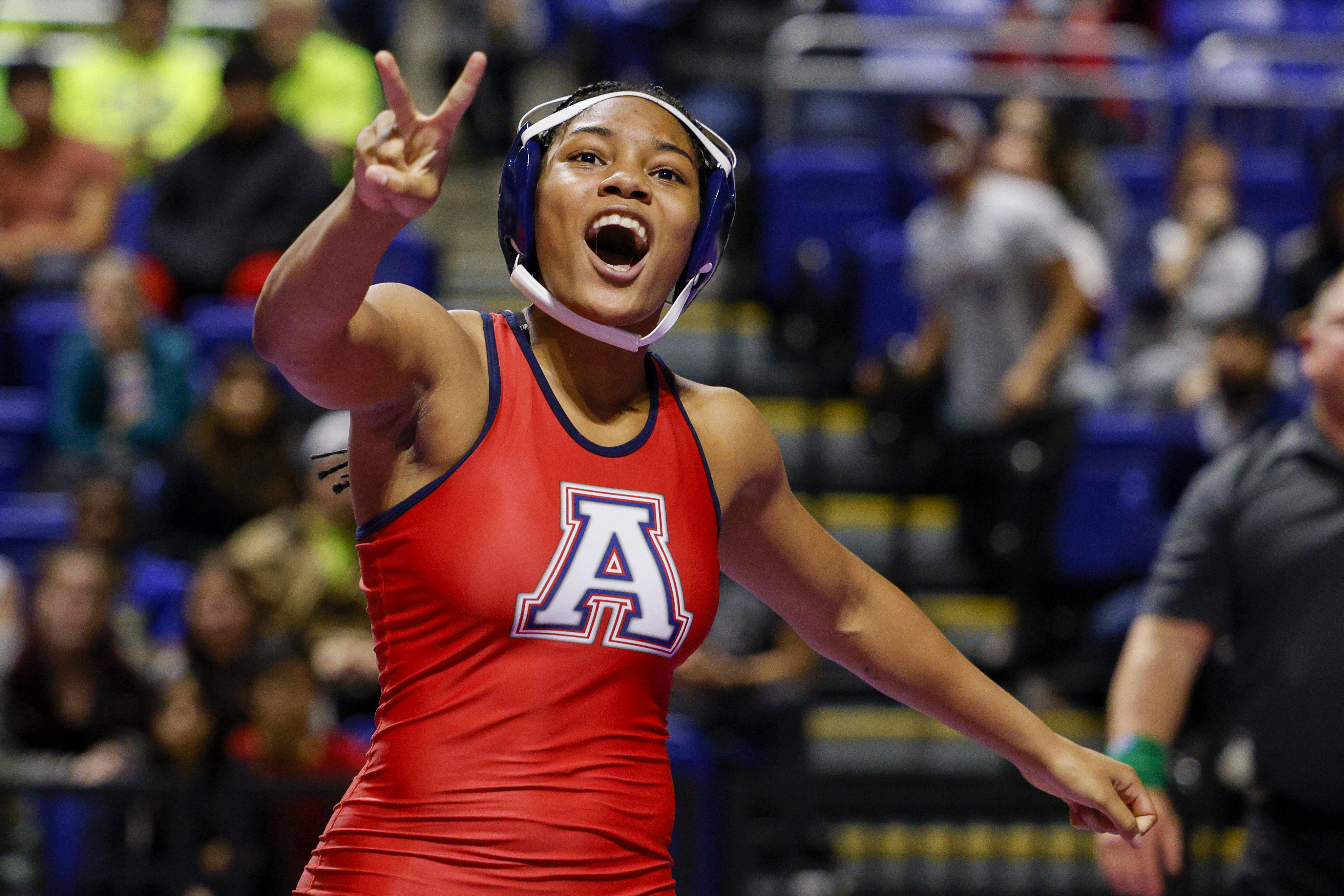 UIL state wrestling tournament Allen s Robinson Creekview s