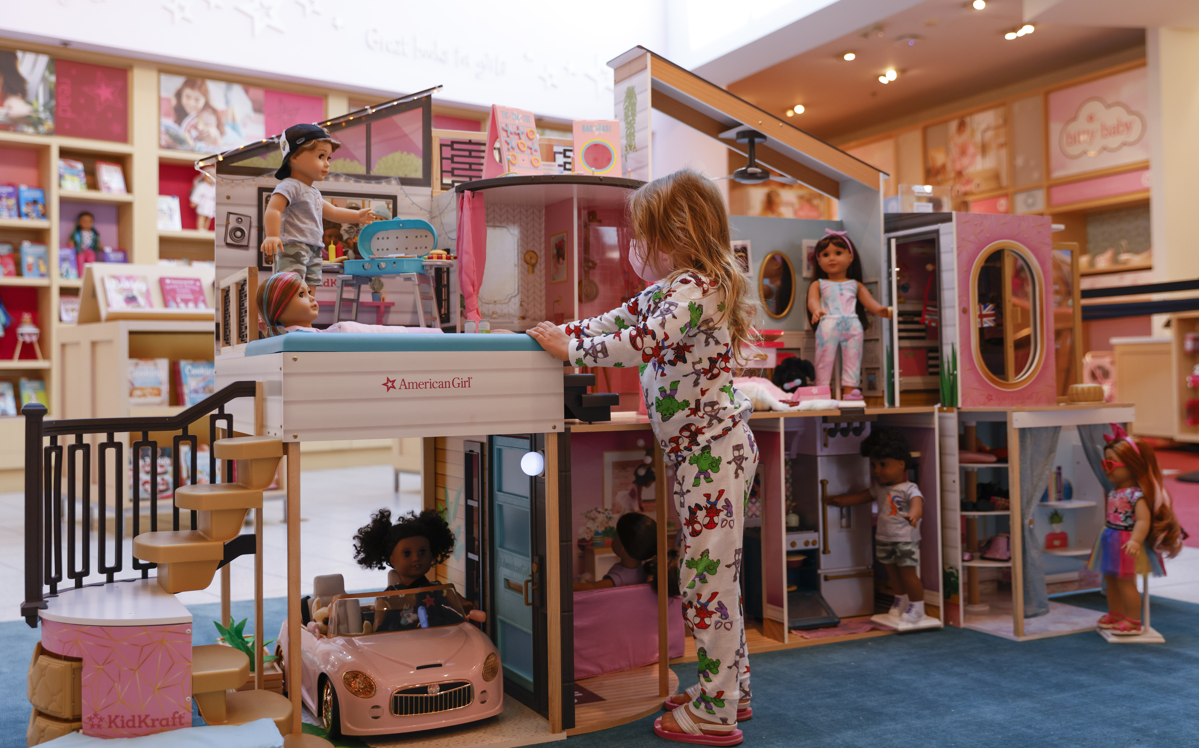 Doll house for american on sale girl