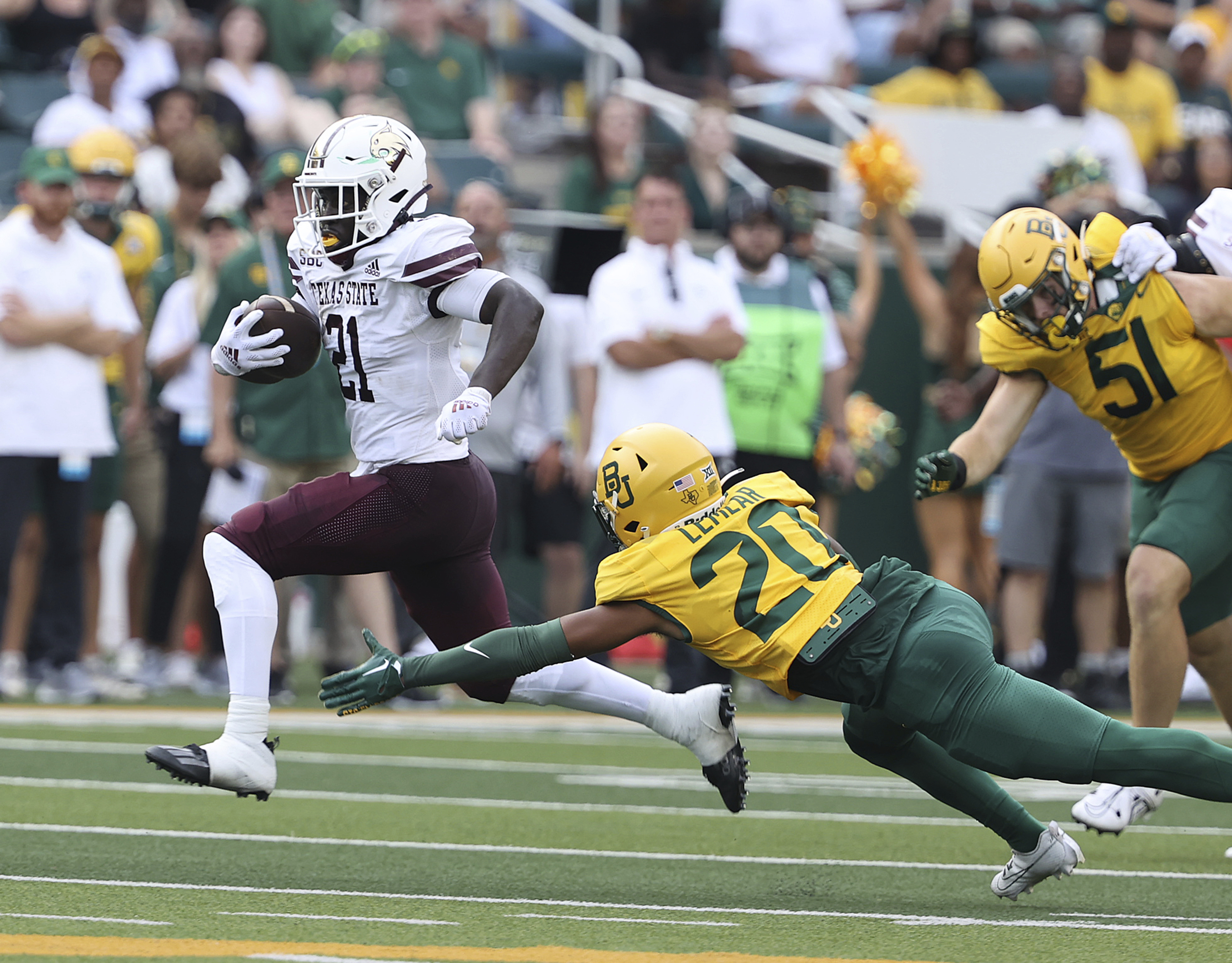 Baylor vs. Texas State: Odds, spread, over/under - September 2