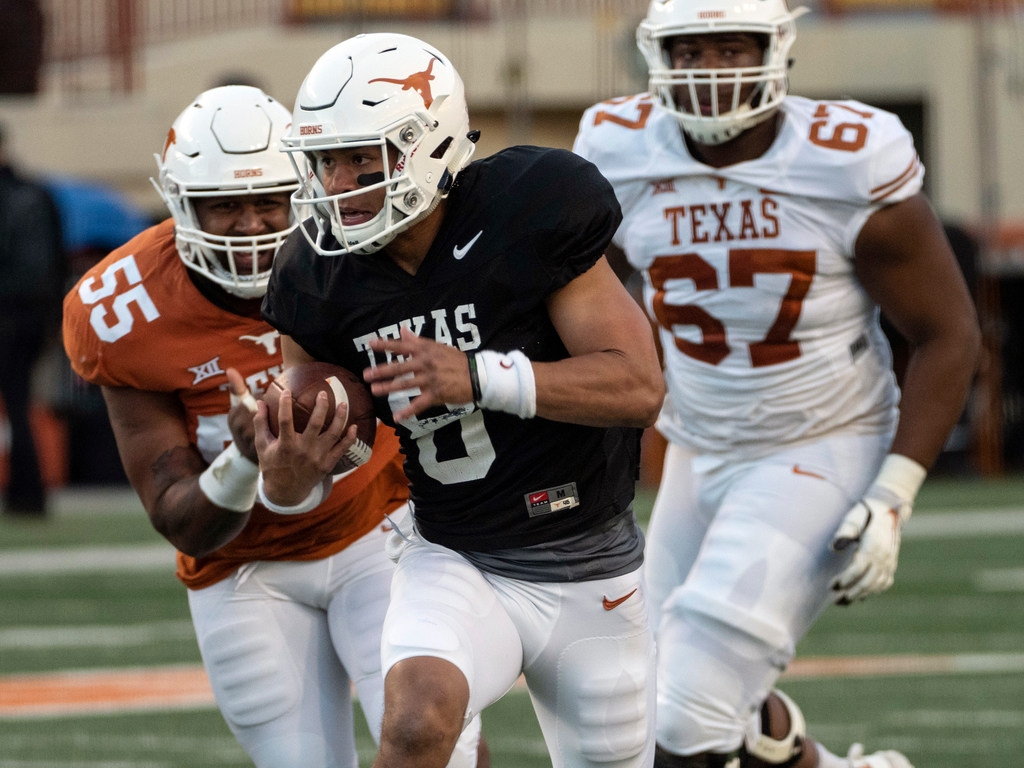 Texas QB Sam Ehlinger says new California bill is 'a great start