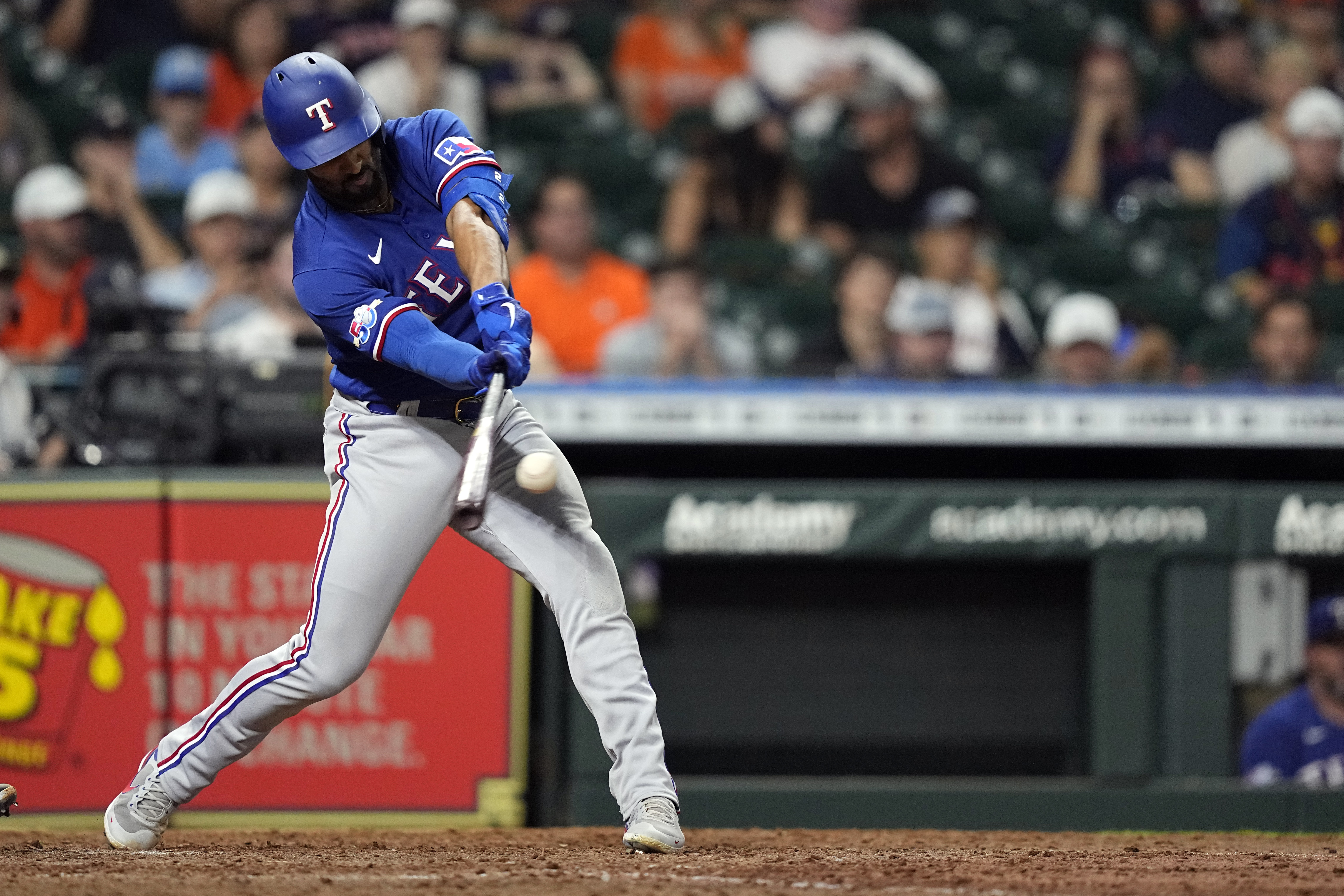 Marcus Semien is leading off every day for the Rangers, and leading the AL  in hits and runs