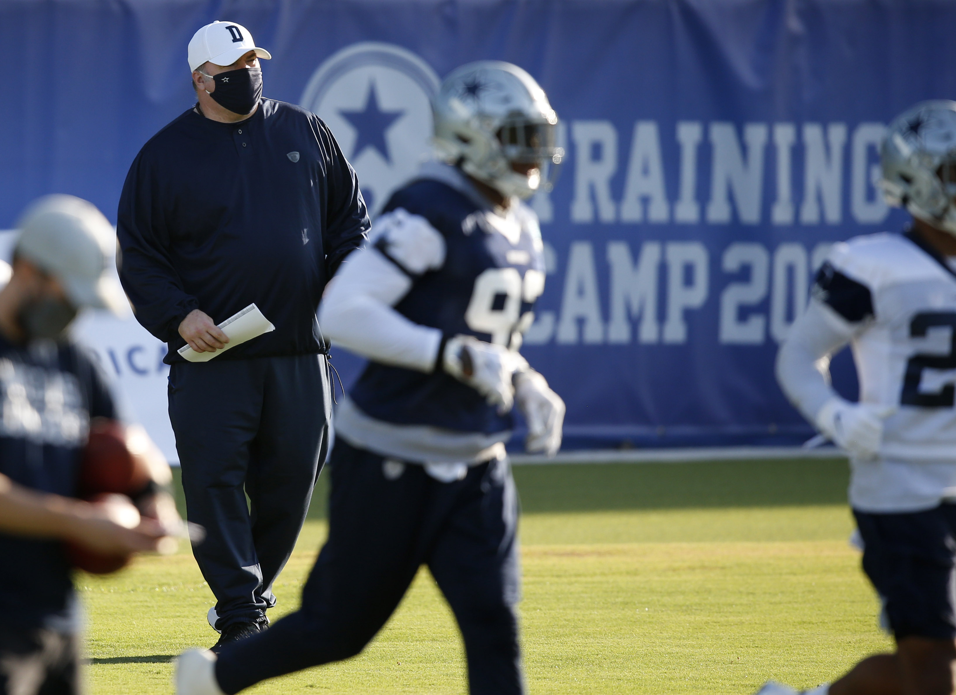 A new era: Mike McCarthy oversees his first practice, Cowboys begin a  training camp like none before