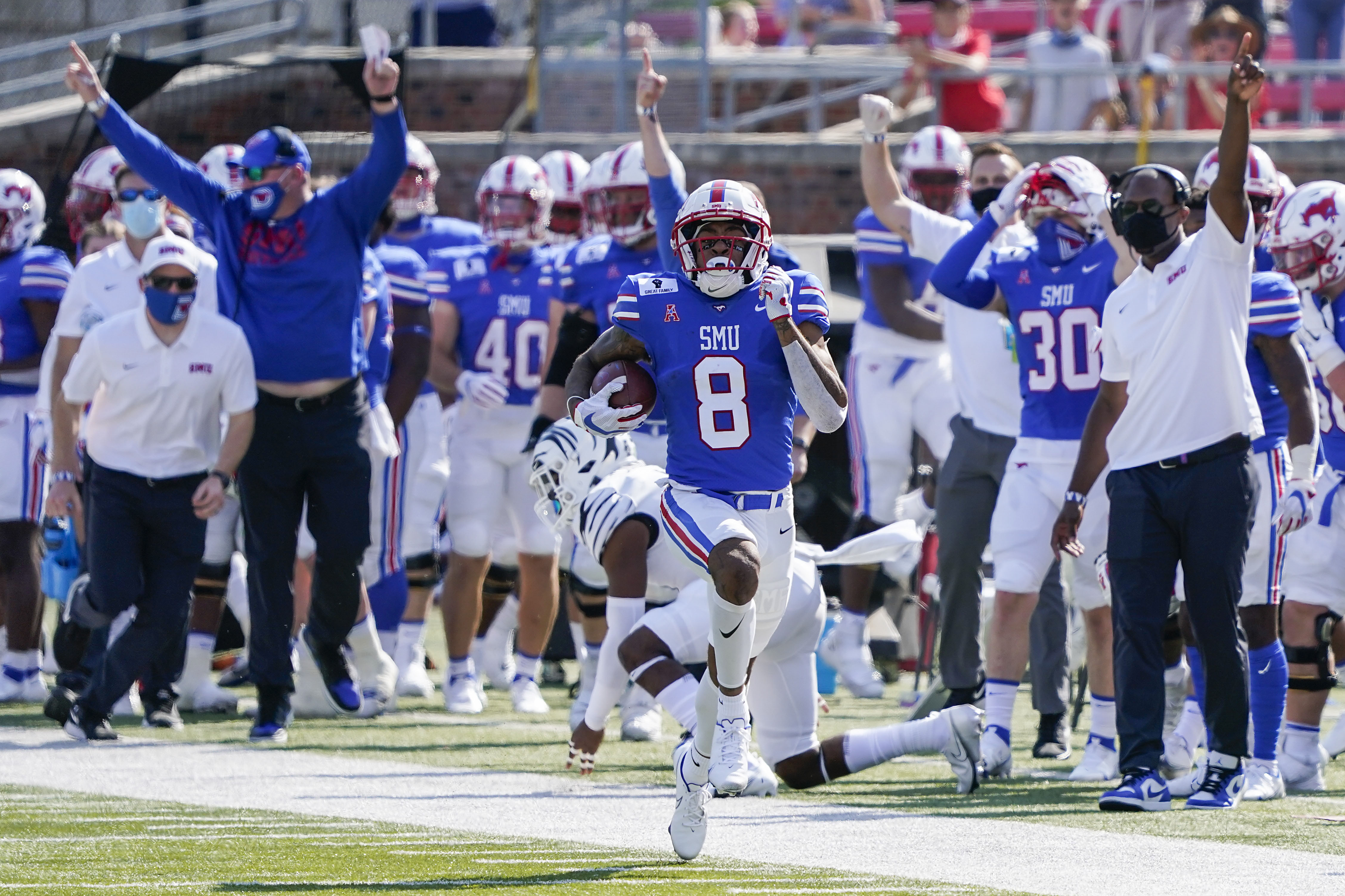 Reggie Roberson Jr. 2021 Highlights, SMU WR