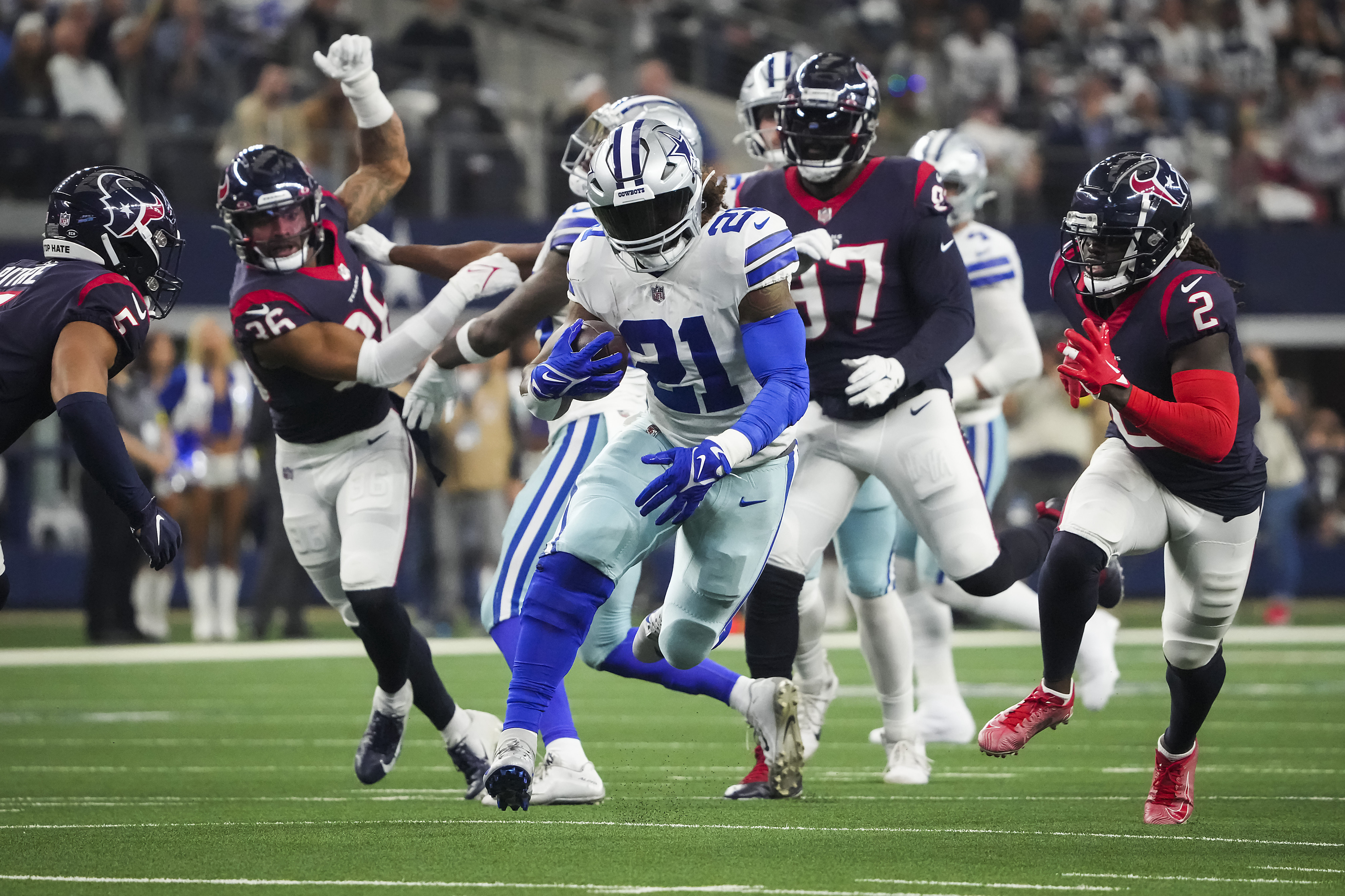 Histórico triunfo de 40-0 de los Cowboys en su primer juego de la