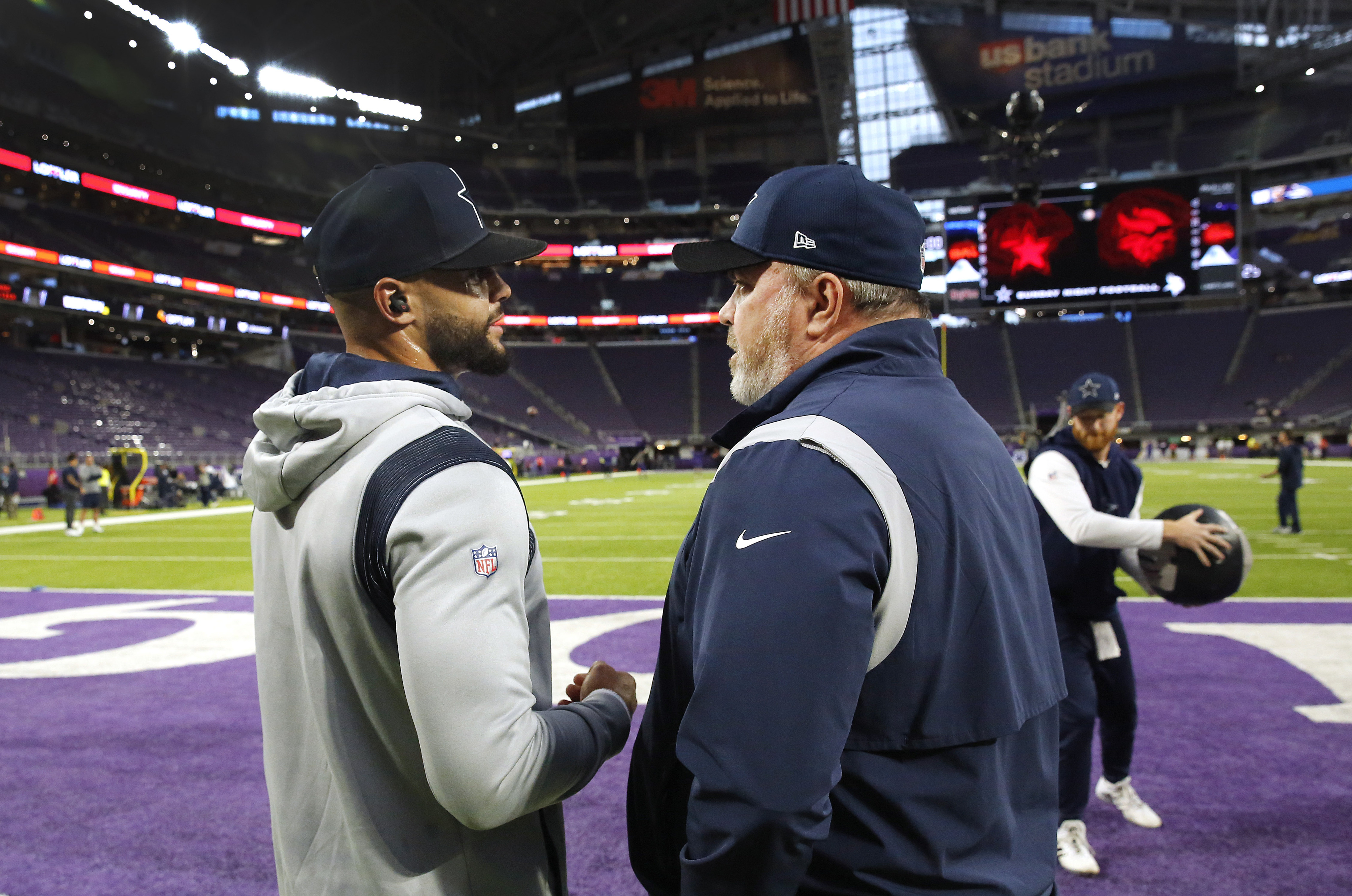 Why the Cowboys sat QB Dak Prescott for Sunday's game vs. Vikings