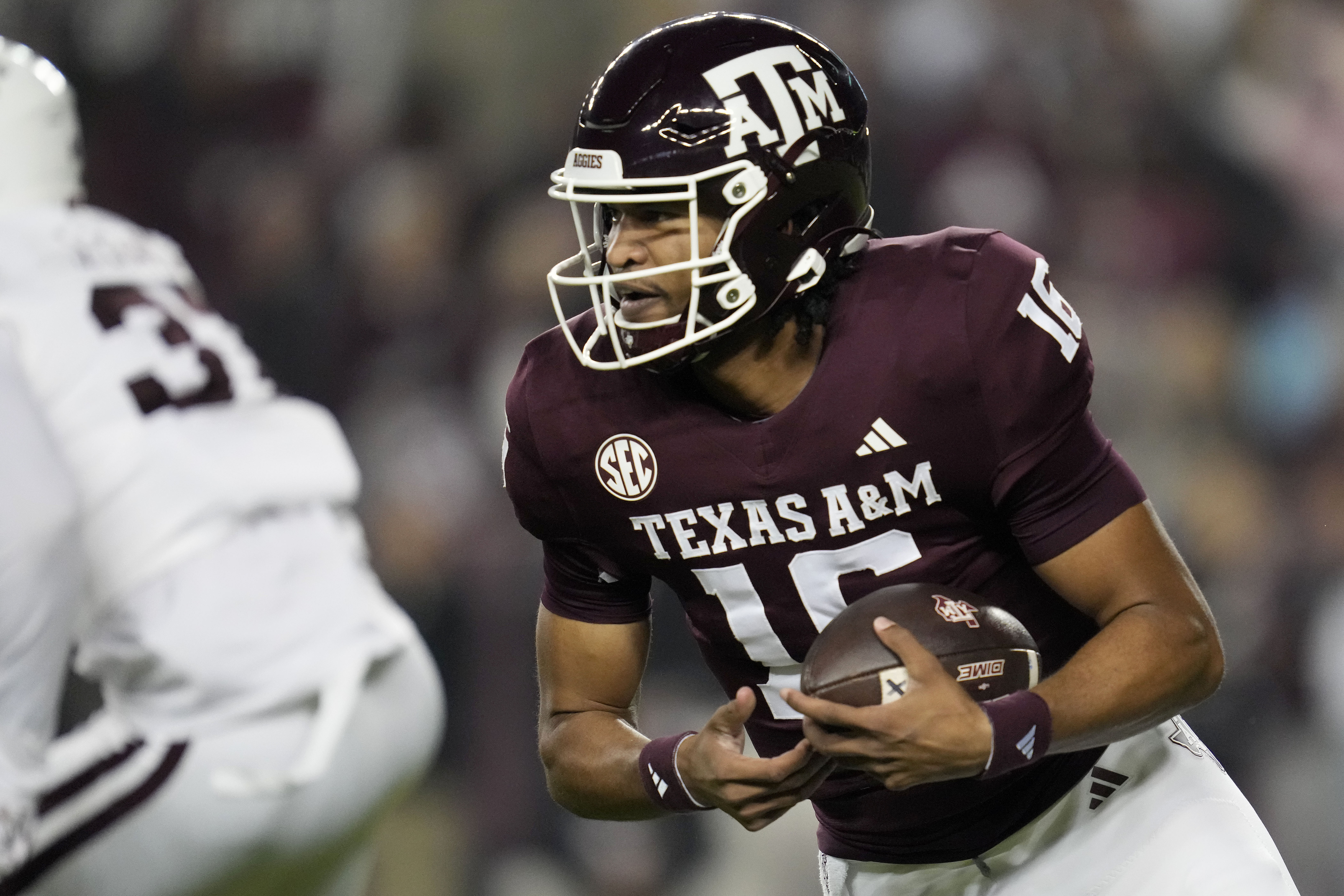 Max Johnson, top players in the Texas A&M vs. Mississippi State football  game