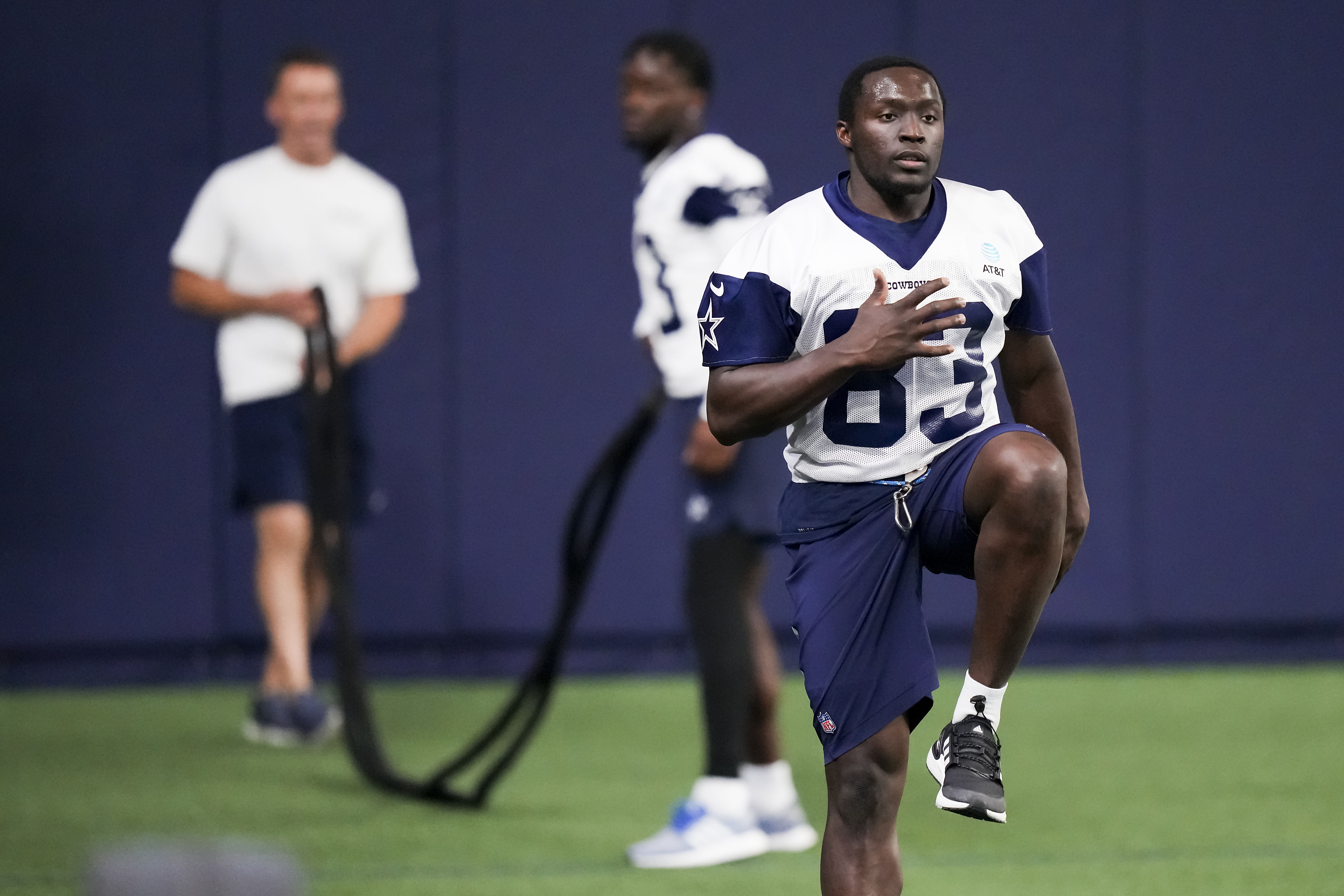 James Washington makes Dallas Cowboys debut against Houston