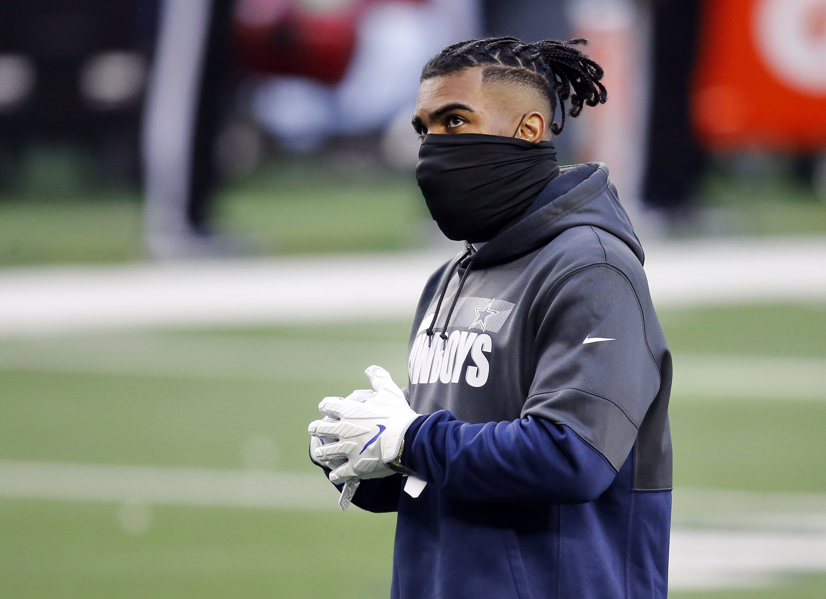 Sunday was a little different for Cowboys RB Ezekiel Elliott. He