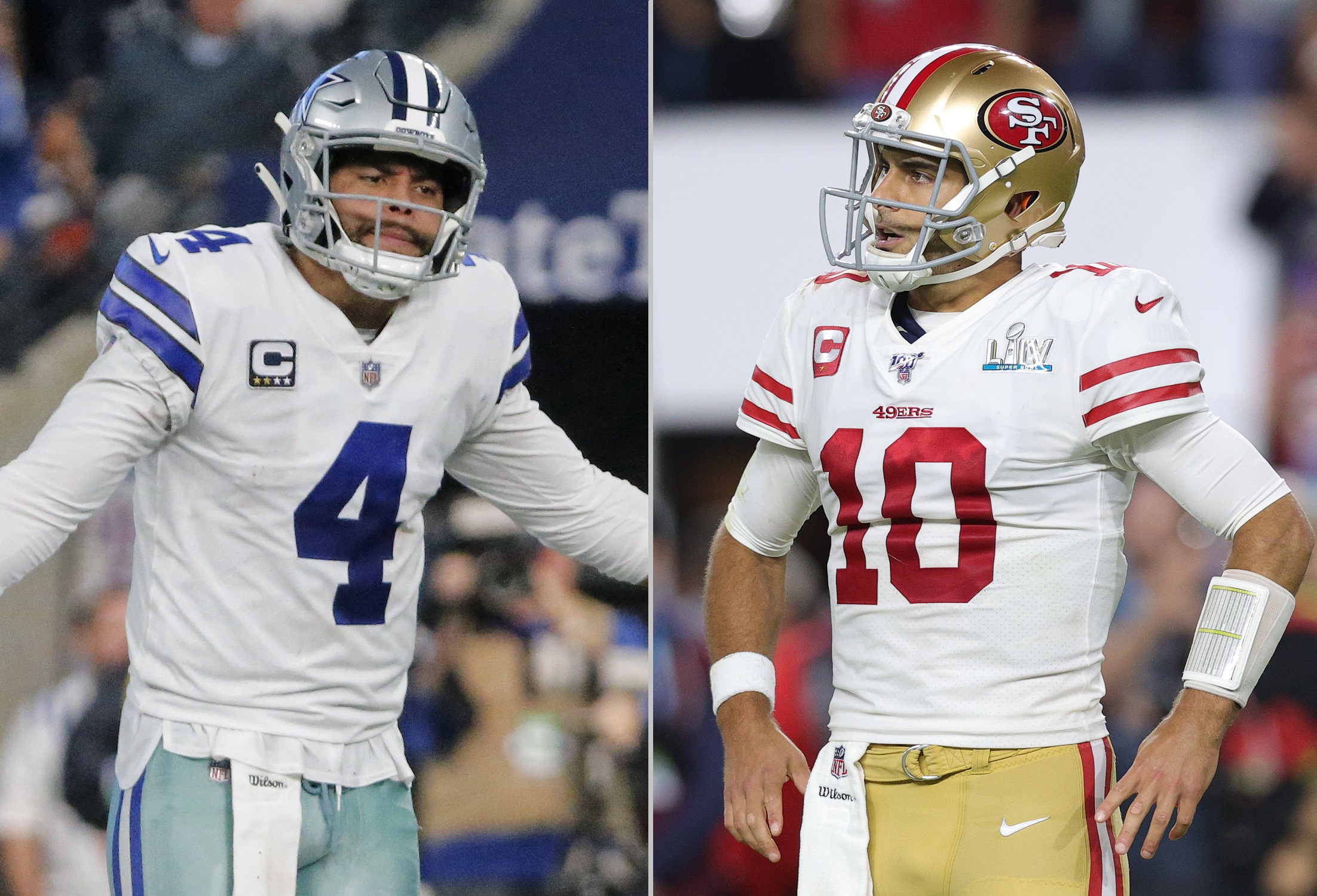 49ers QB Jimmy Garoppolo (thumb) looks like a go vs. Cowboys