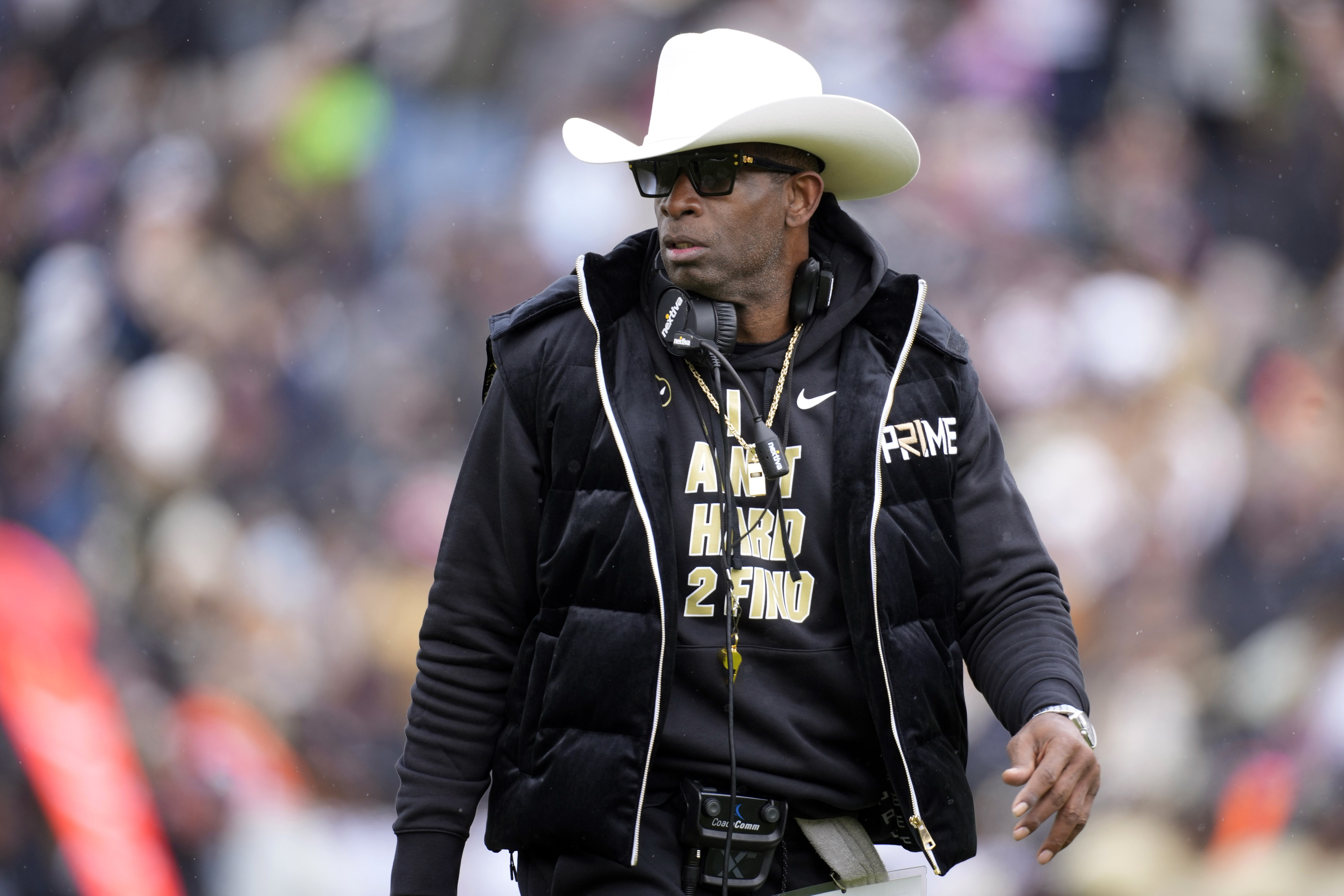 Deion Sanders goes viral for flashy outfit made in Texas apparel