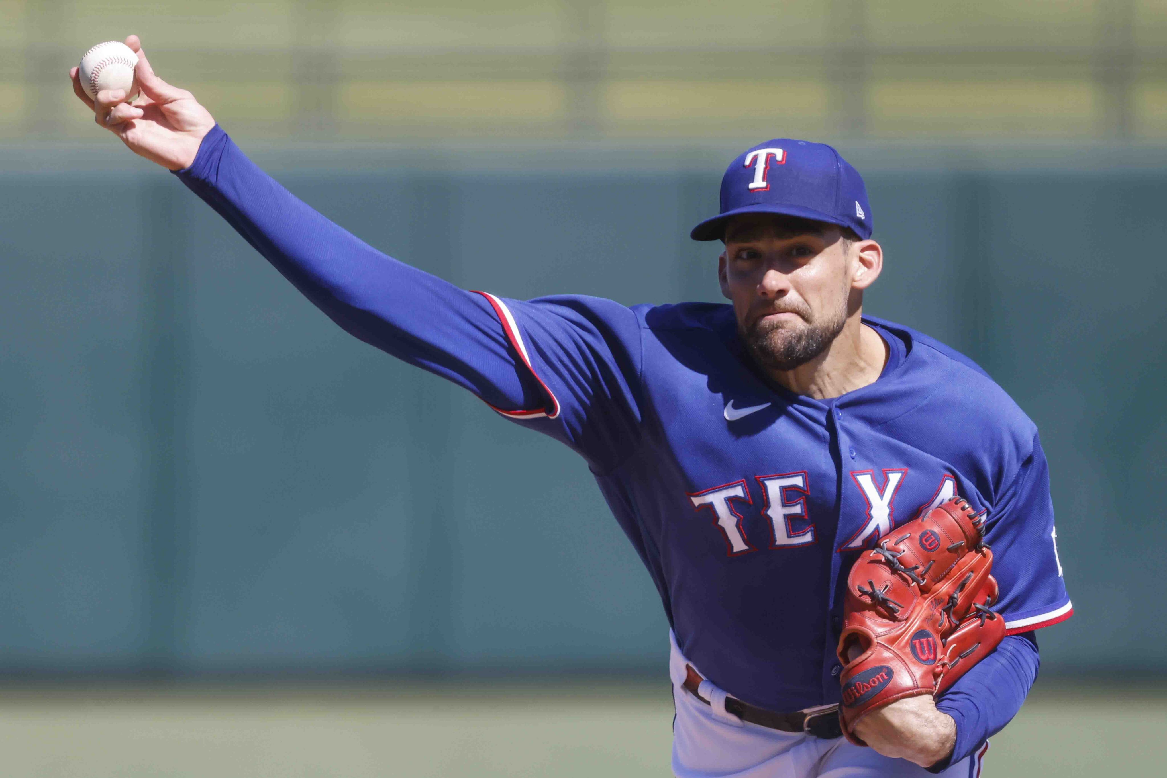 Nathan Eovaldi Perfect in Texas Rangers Spring Debut - Sports