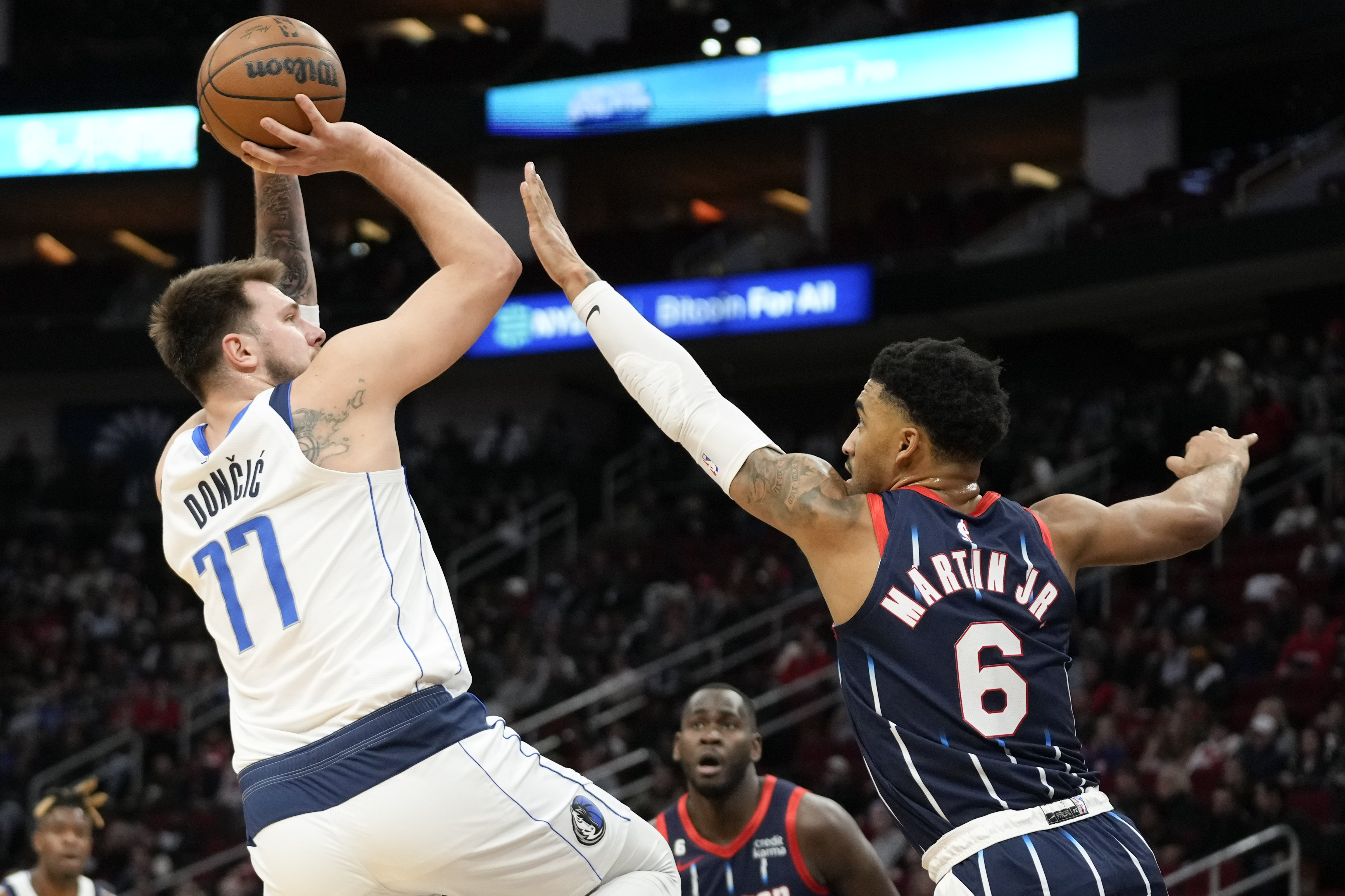 Luka Doncic Is Playing With His Back to the Basket and His Eye on