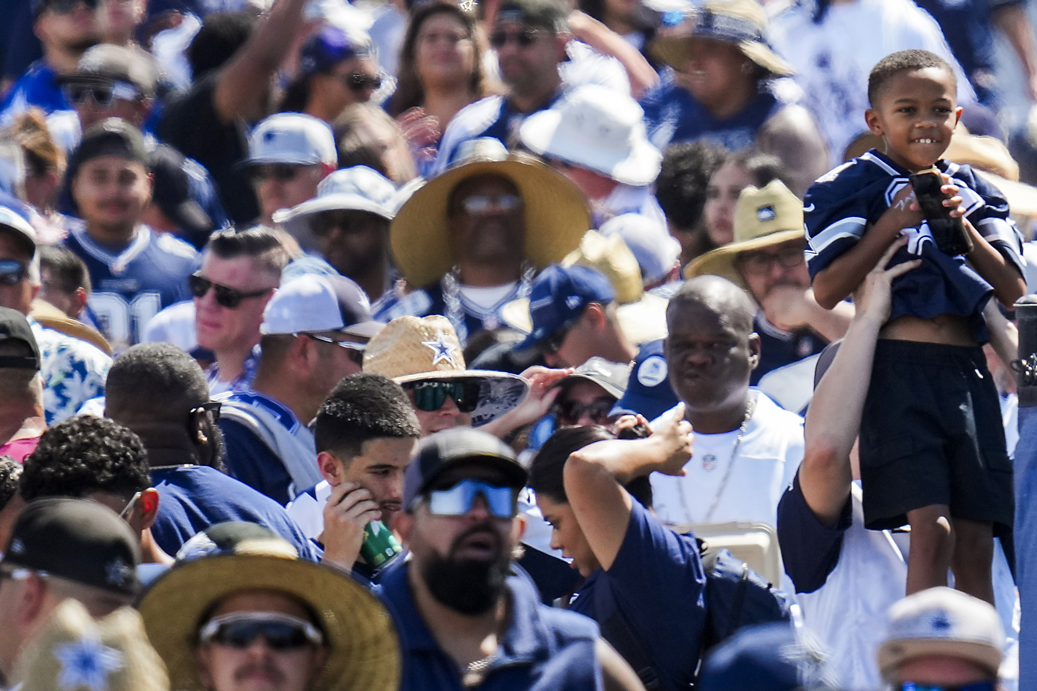 Dallas Cowboys Training Camp Fans