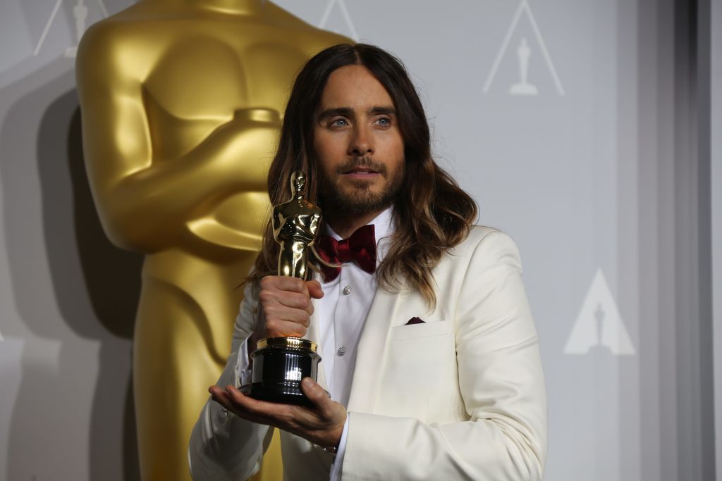 El actor Jared Leto confesó que perdió la estatuilla del Oscar que ganó en  2014