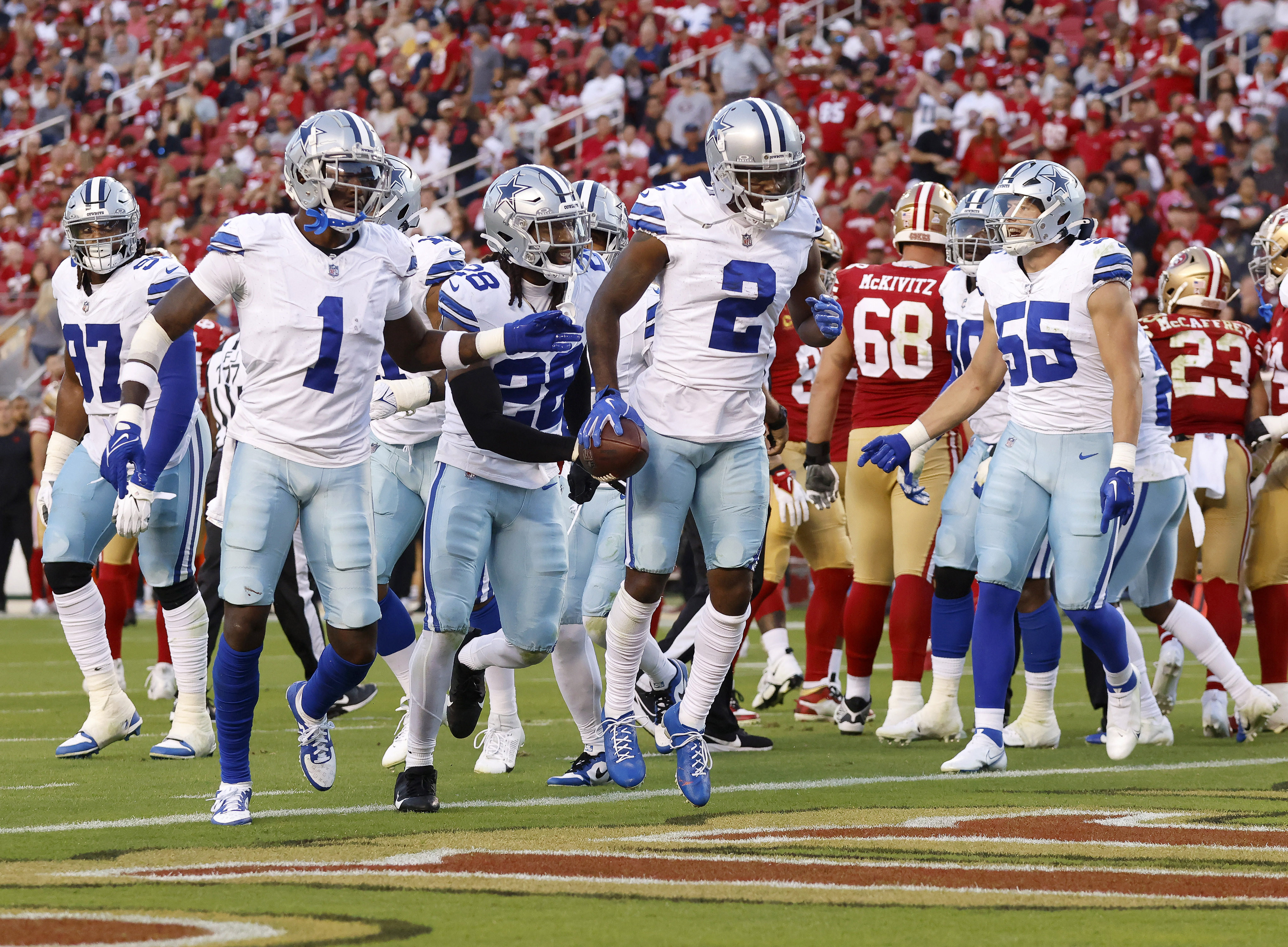 Cowboys vs 49ers Highlights