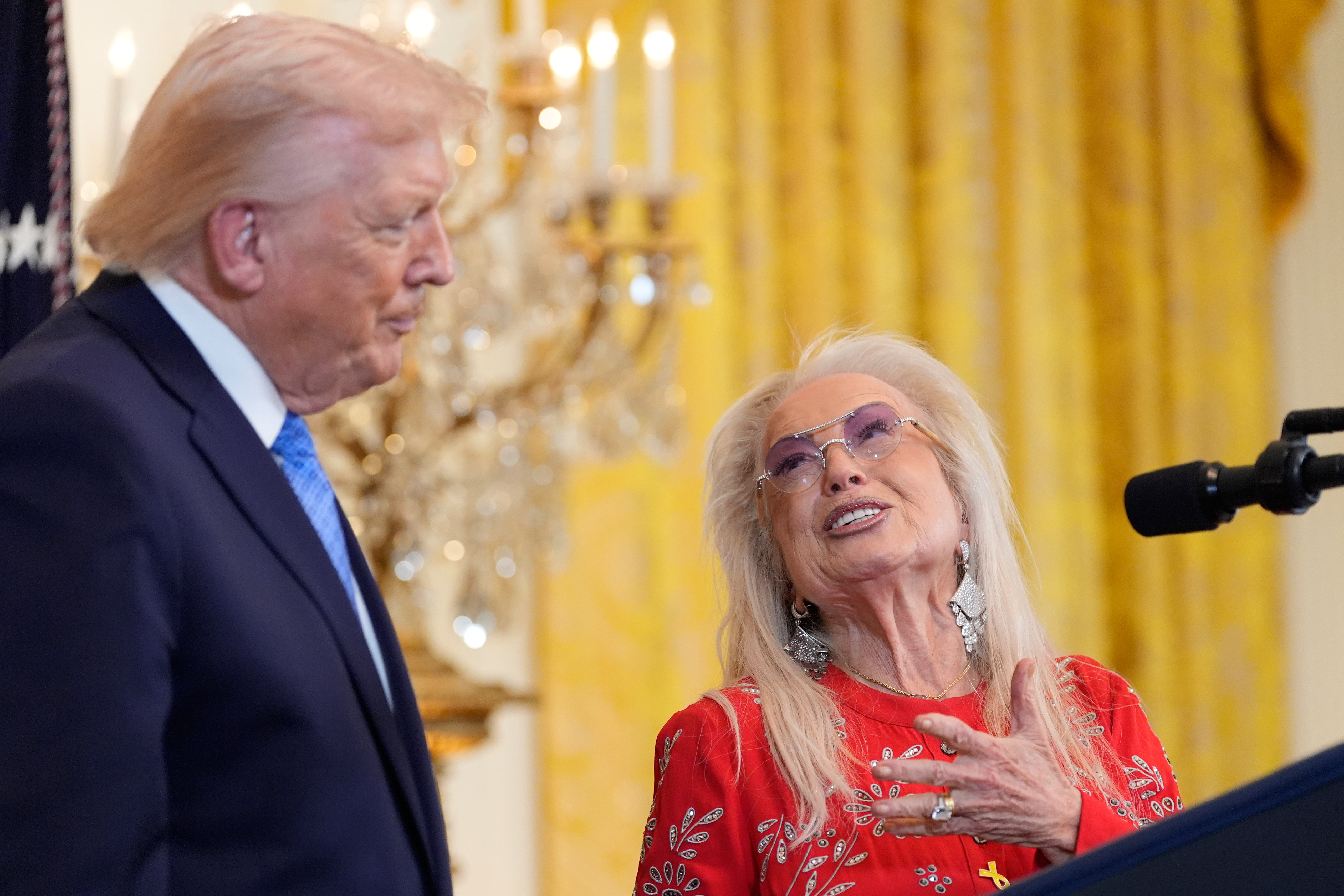 Dallas Mavericks owner Miriam Adelson urges Trump to run for third