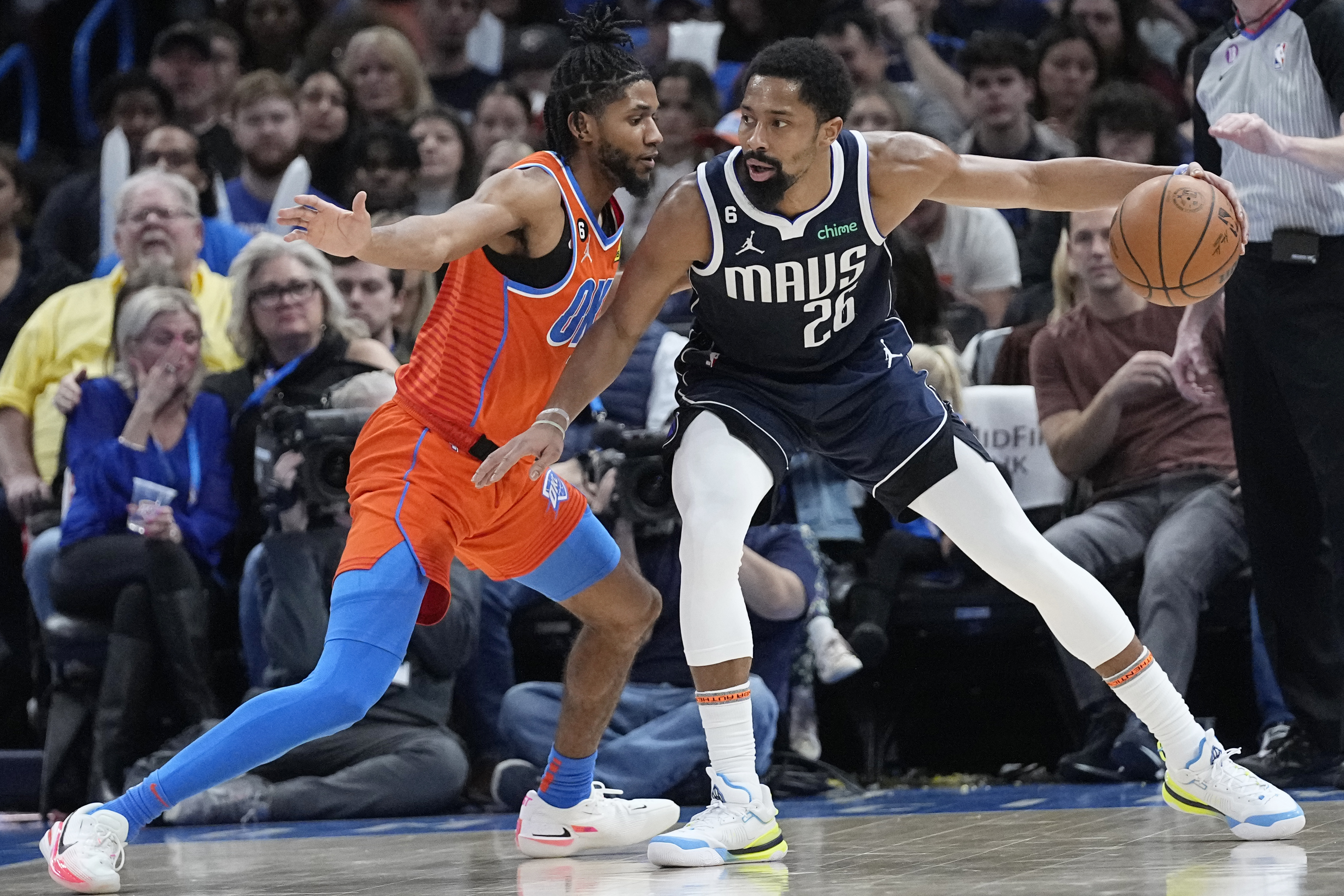 Travis Scott, Reggie Jackson, Luka Doncic turn out for Rangers-Astros game 4