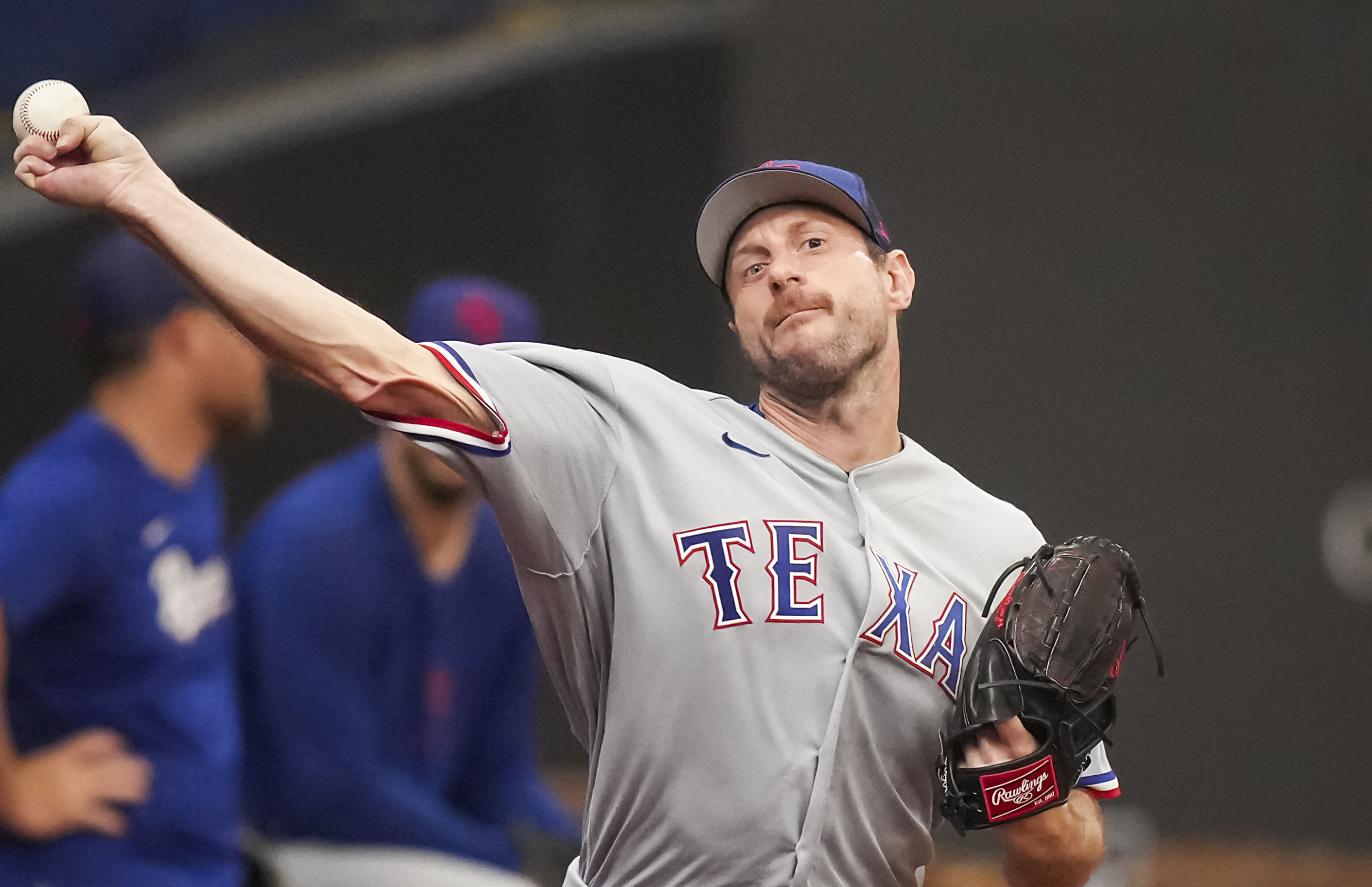 Rangers pitcher Max Scherzer takes another 'step forward' with light  bullpen session