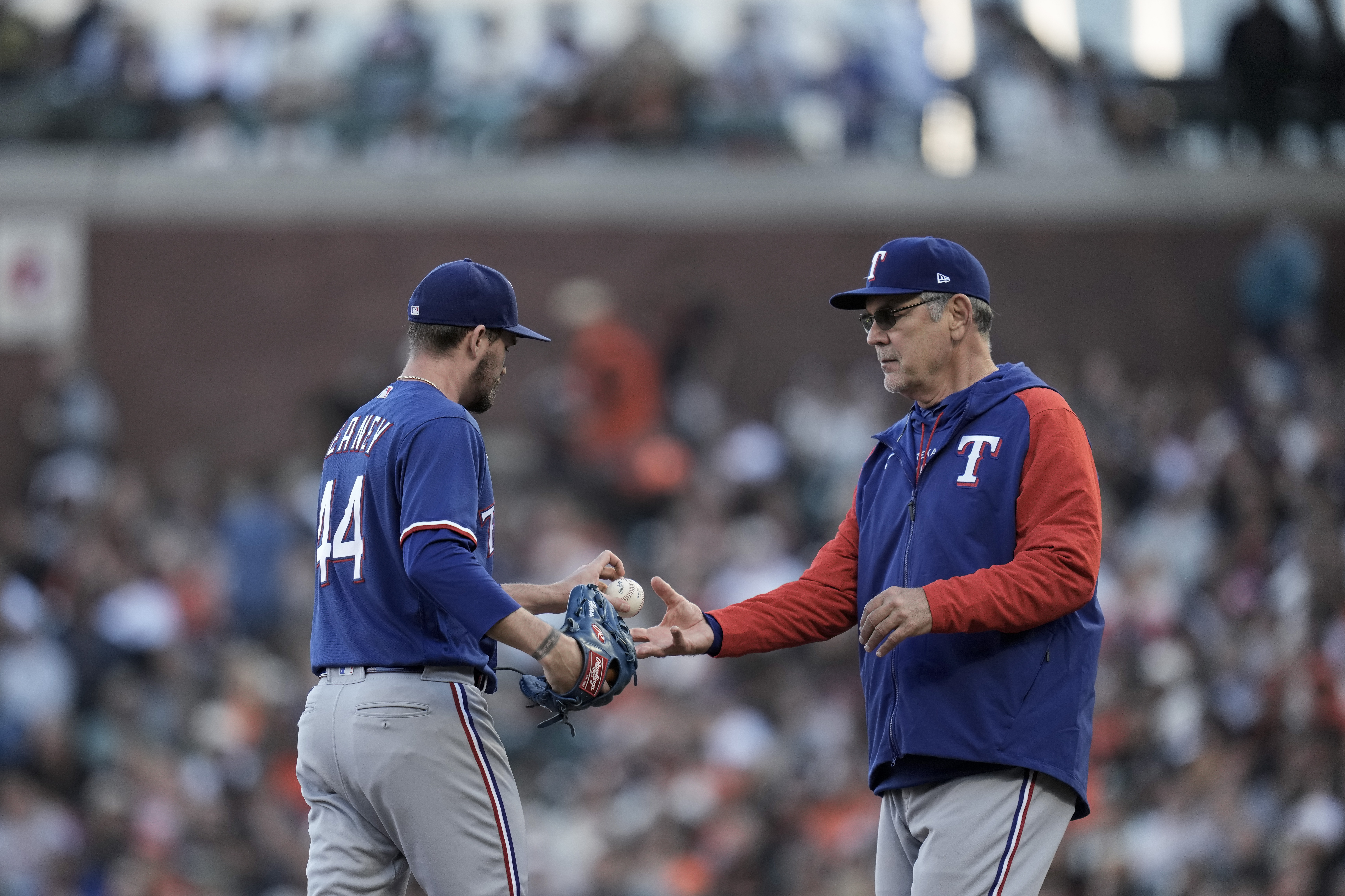 Bruce Bochy has players confidence during Rangers losing streak