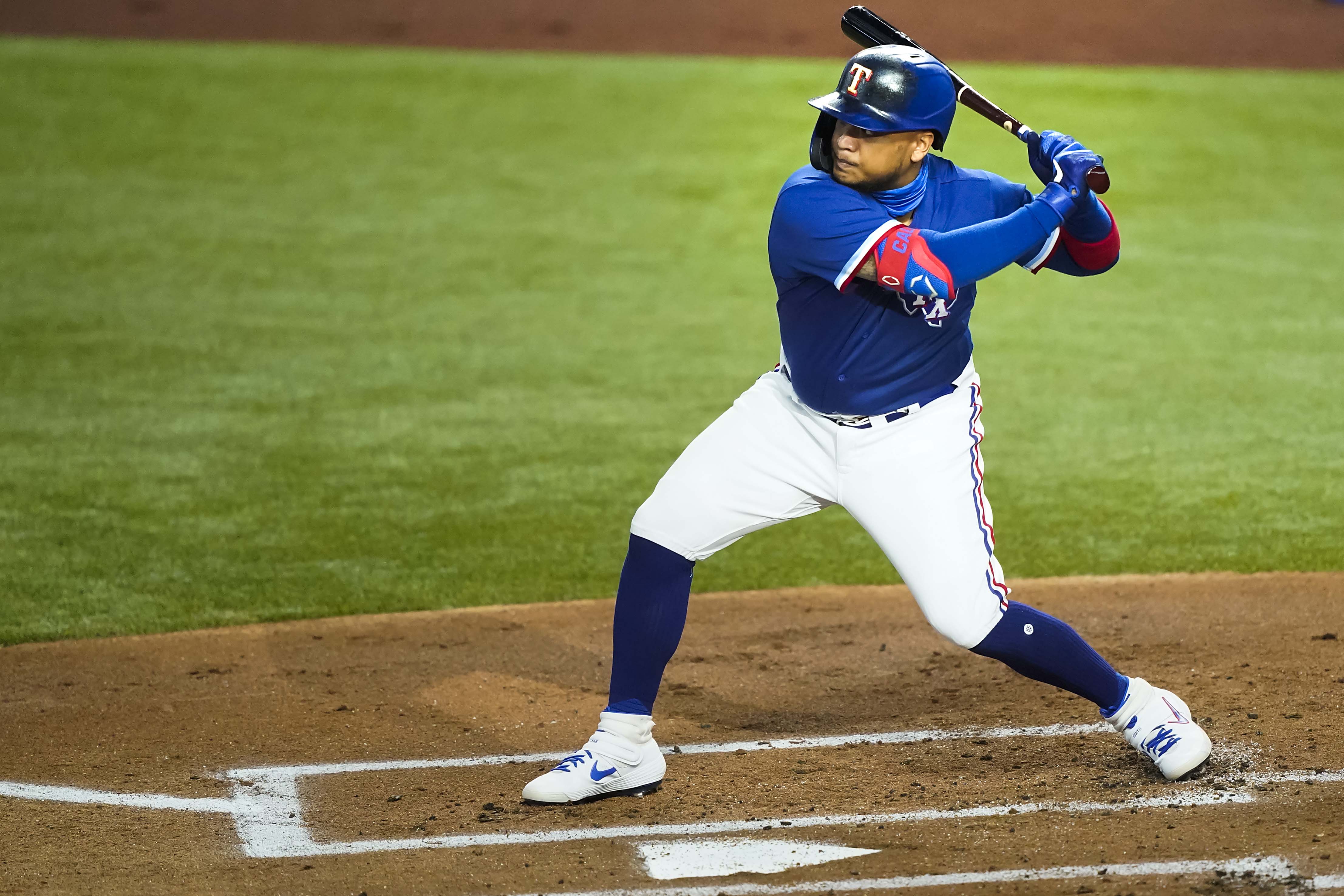 Willie Calhoun makes debut for Texas Rangers - Minor League Ball