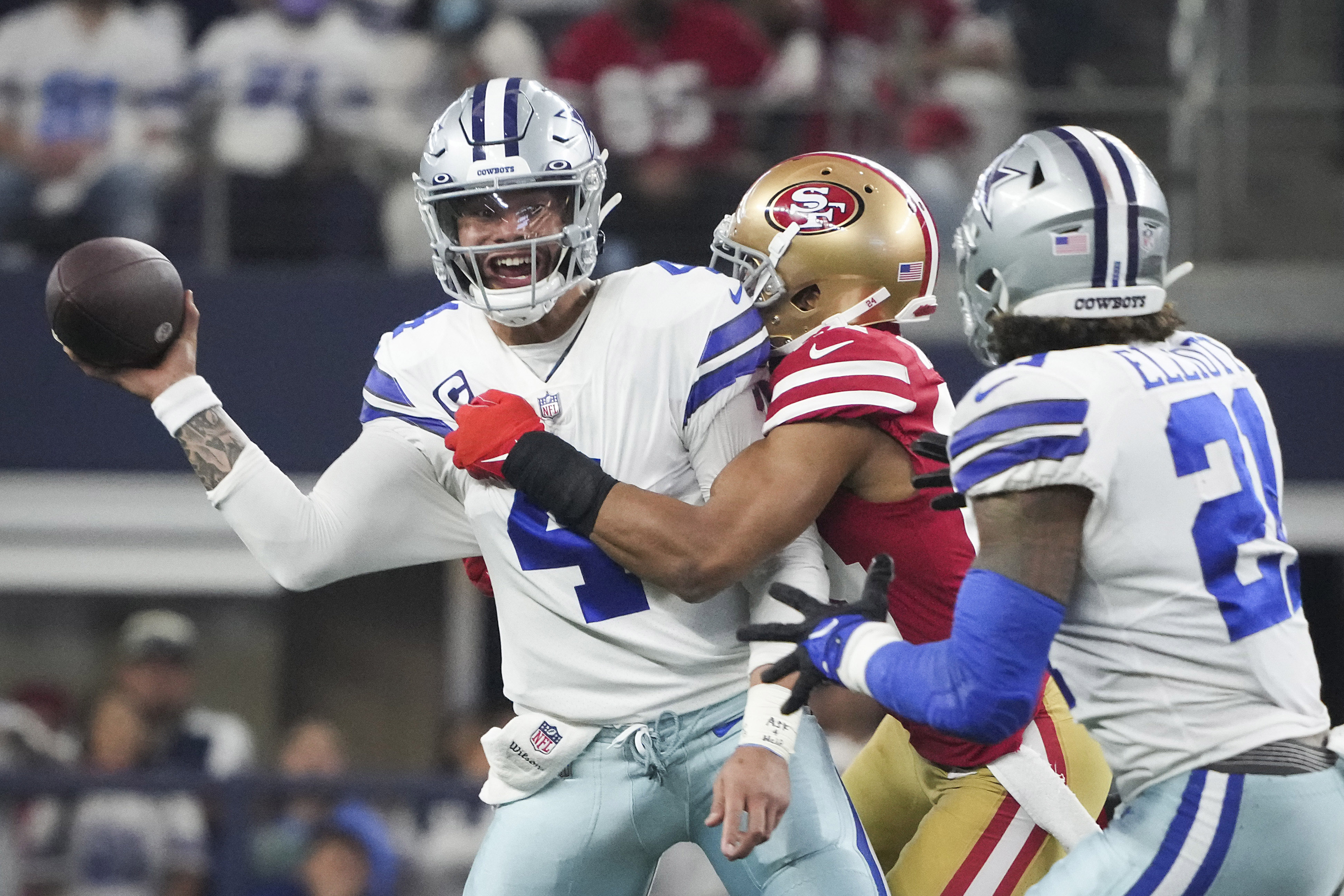 5 takeaways from Cowboys-49ers: Record penalties, poor start dooms