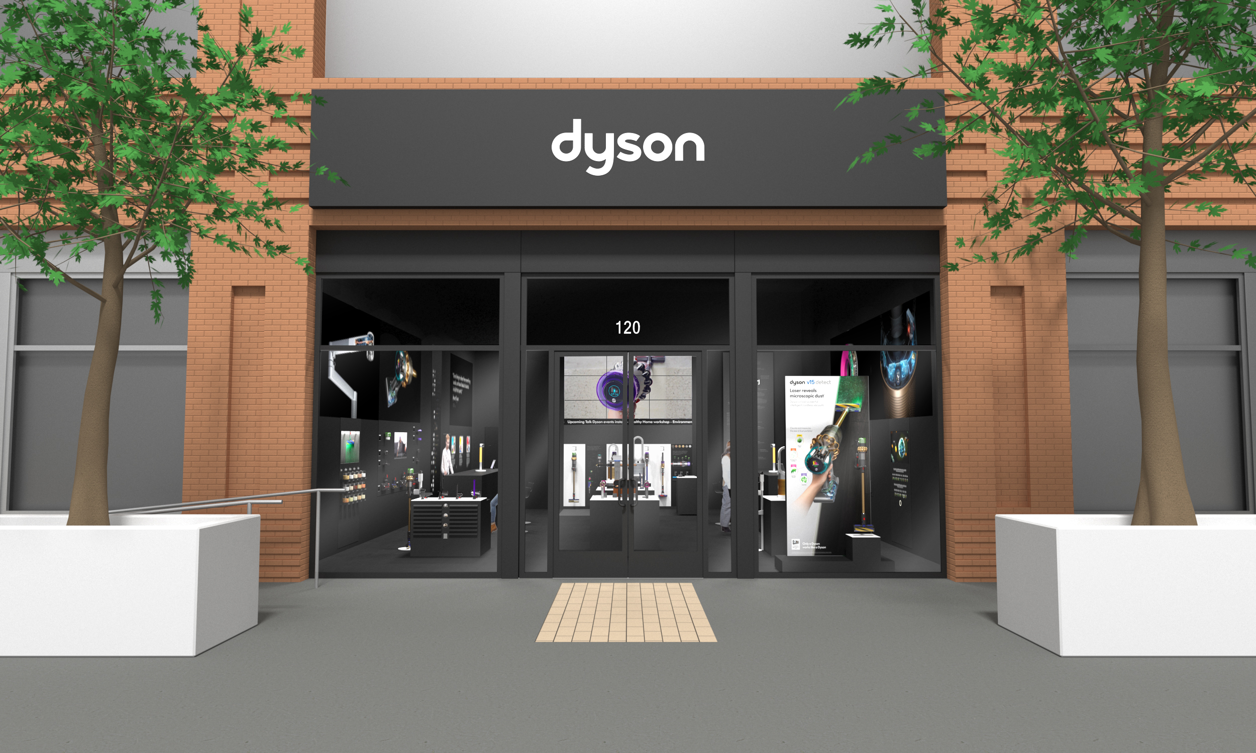 gadget maker Dyson is a demo store in Dallas