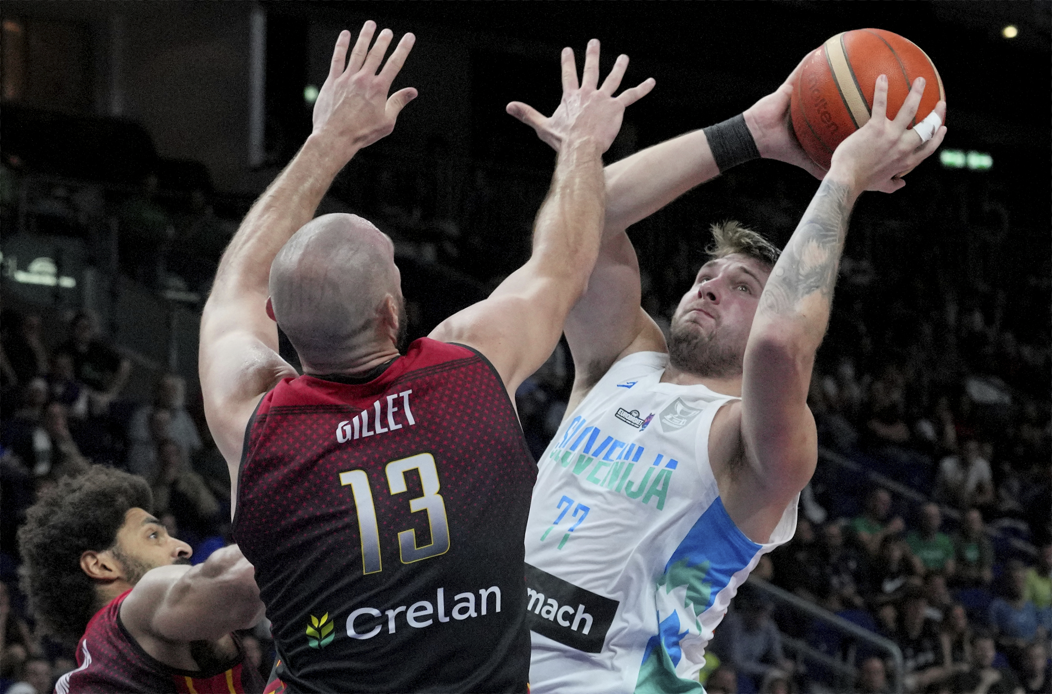 Slovenia advances past Belgium in EuroBasket behind Luka Doncics historic 35 points