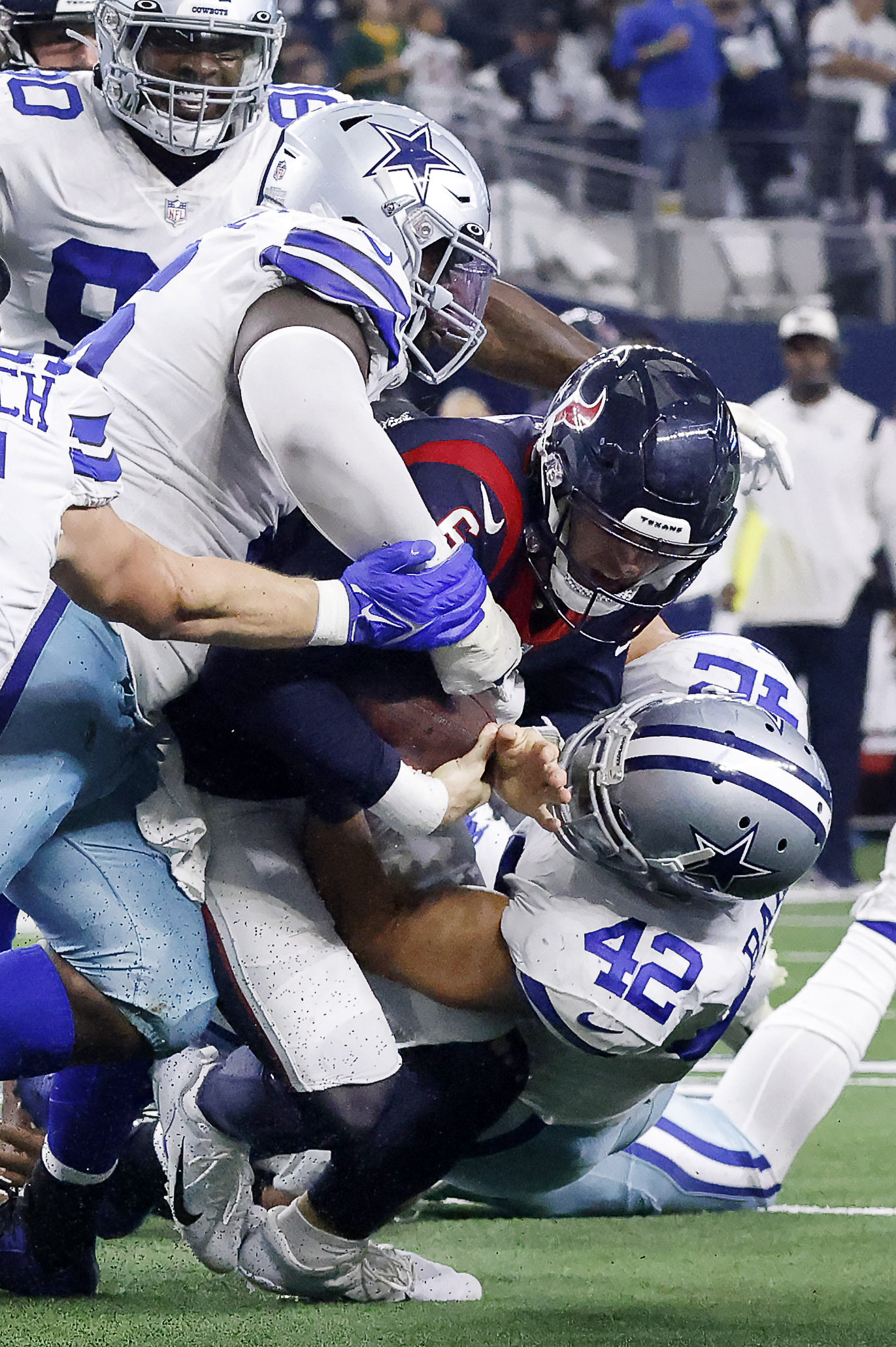 Photos: Cowboys Avoid Being Upset At Home, Come Back To Win Over Texans