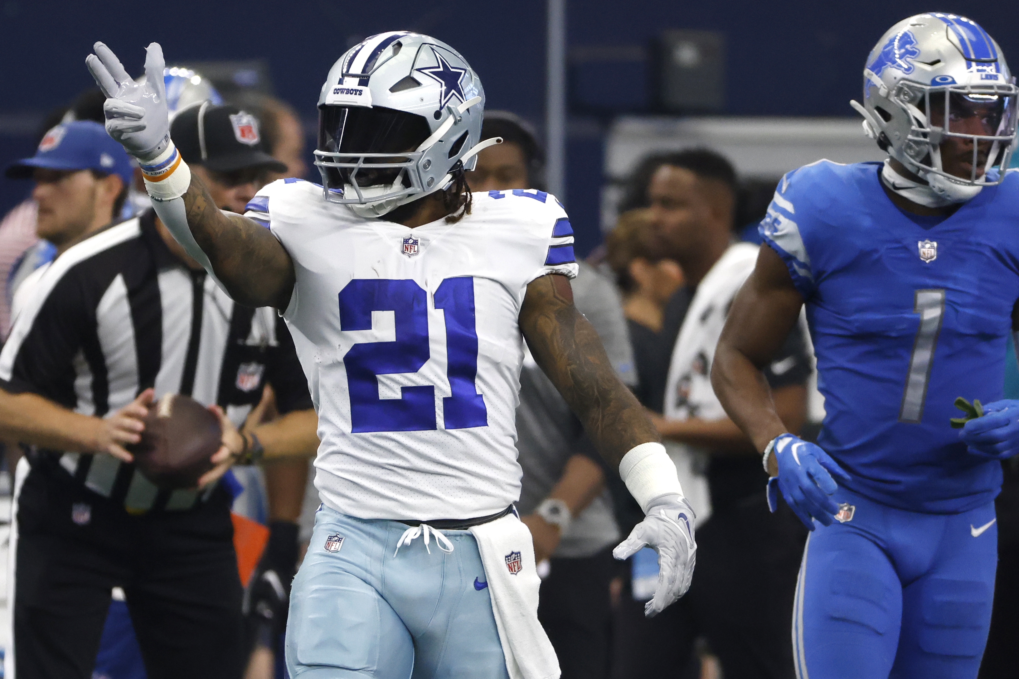 Ezekiel Elliott absence is being felt by Dallas Cowboys players