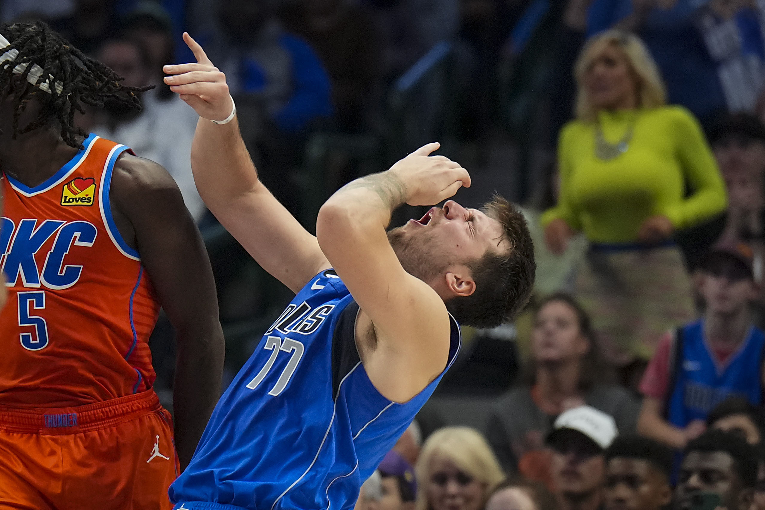 Playing Spoiler: See Photos From The Mavericks' OT Loss Vs. The Thunder