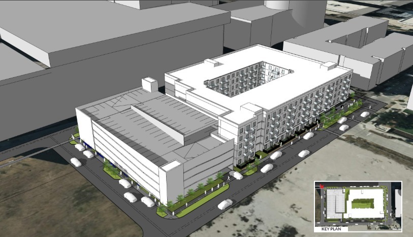 A look at the proposed Columbus Legacy West apartment development.