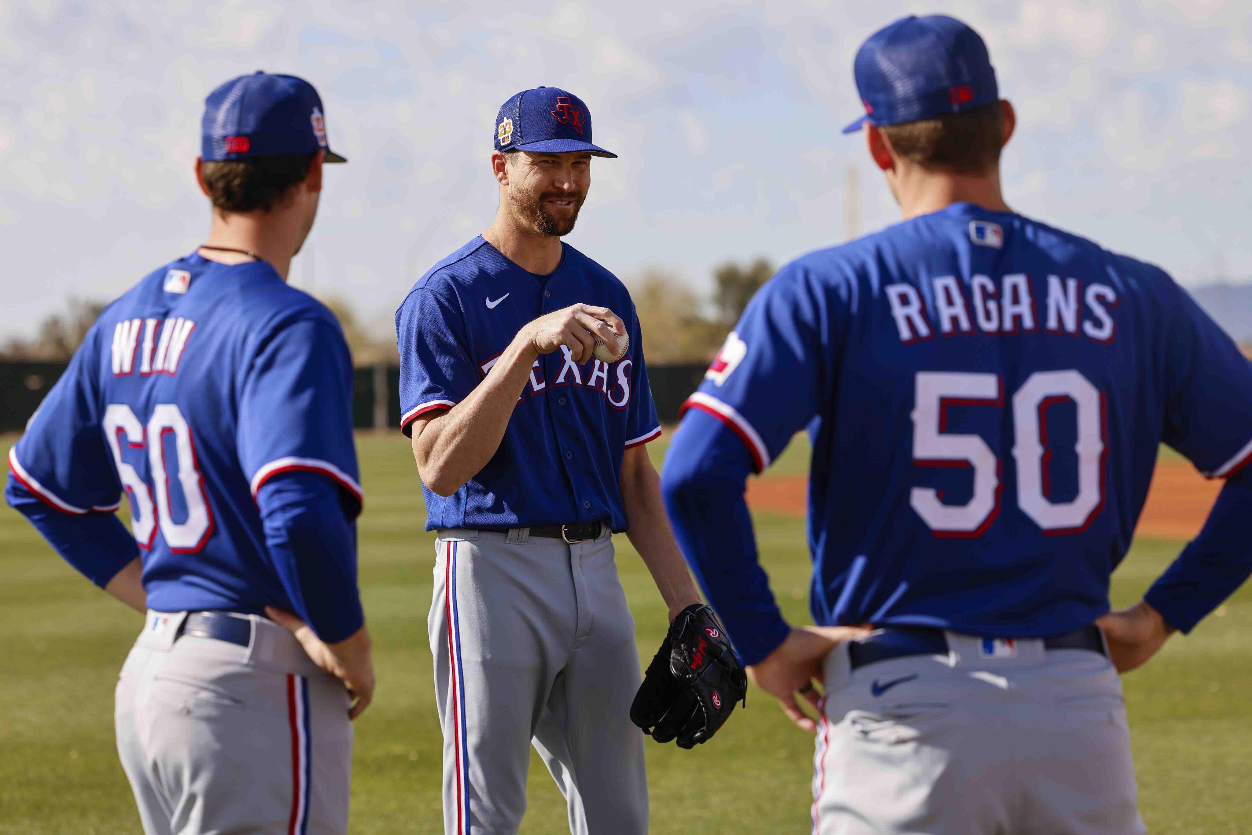 Sunday Fun Day Jacob Degrom Rangers Take The Field For A Spring