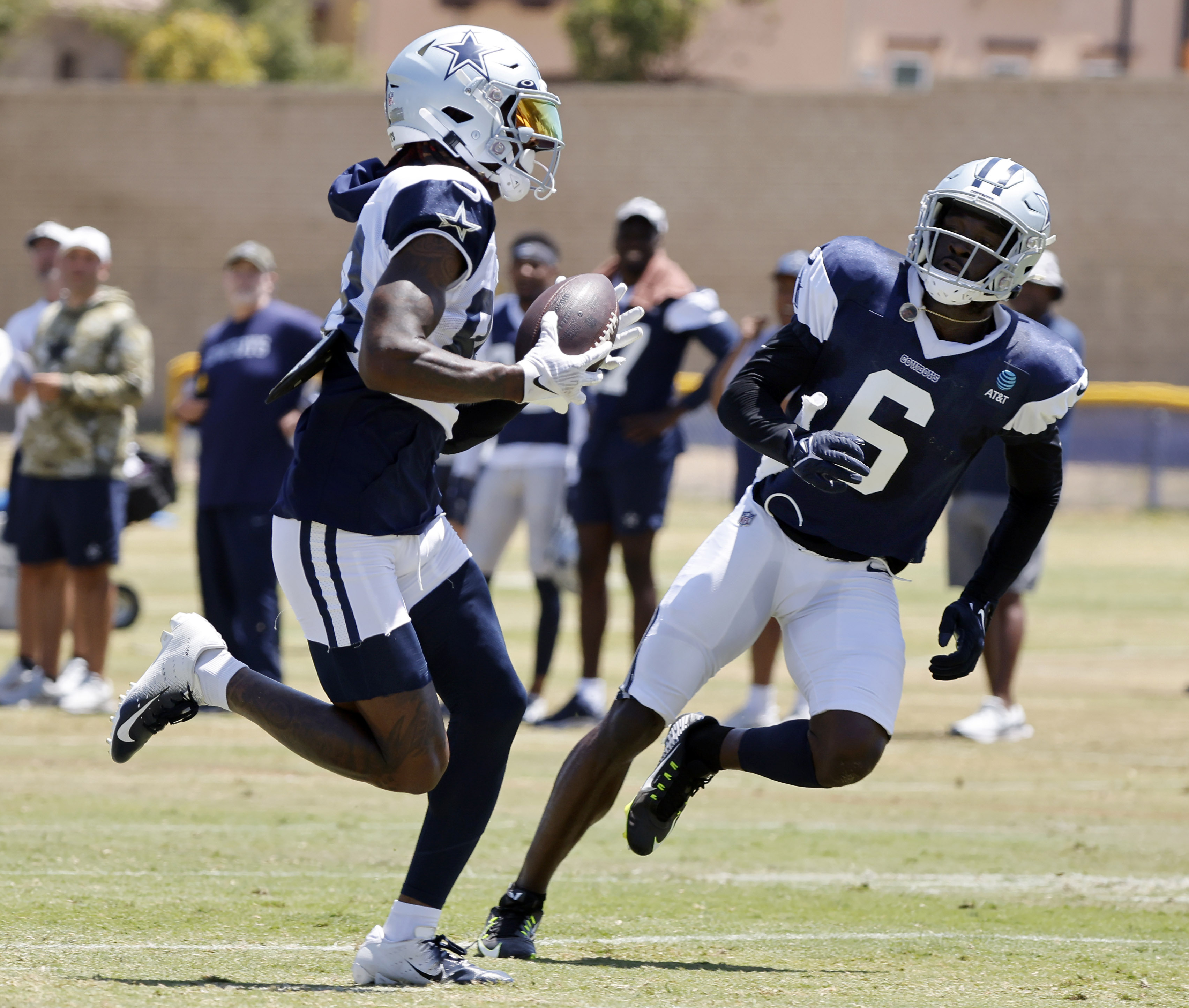 Watch: Simi Fehoko, Cowboys' wide receivers impress in Monday's practice