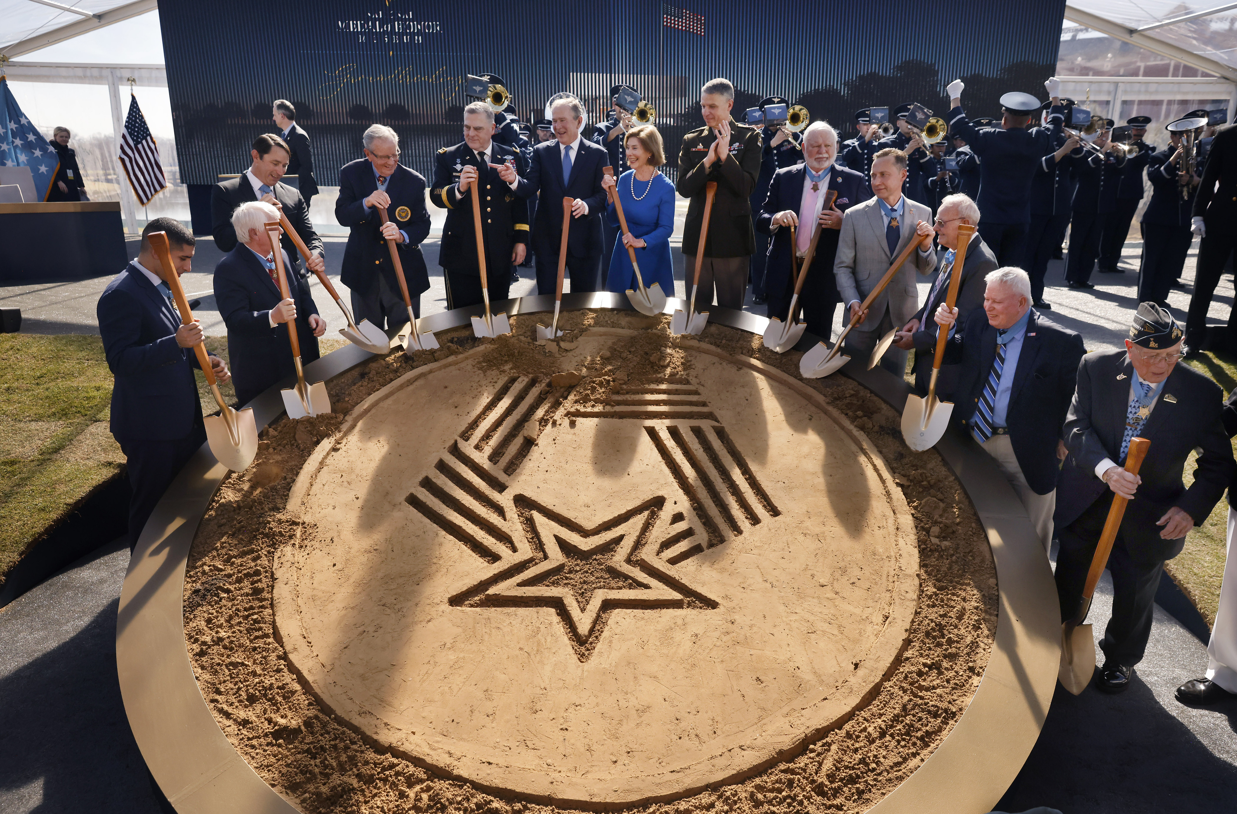 Men's Navy Dallas Cowboys National Medal of Honor Museum