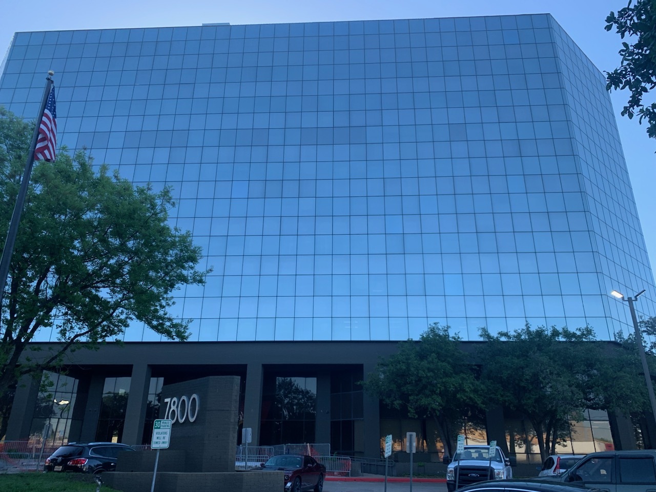 The city of Dallas' development services office building at 7800 N. Stemmons Freeway has...
