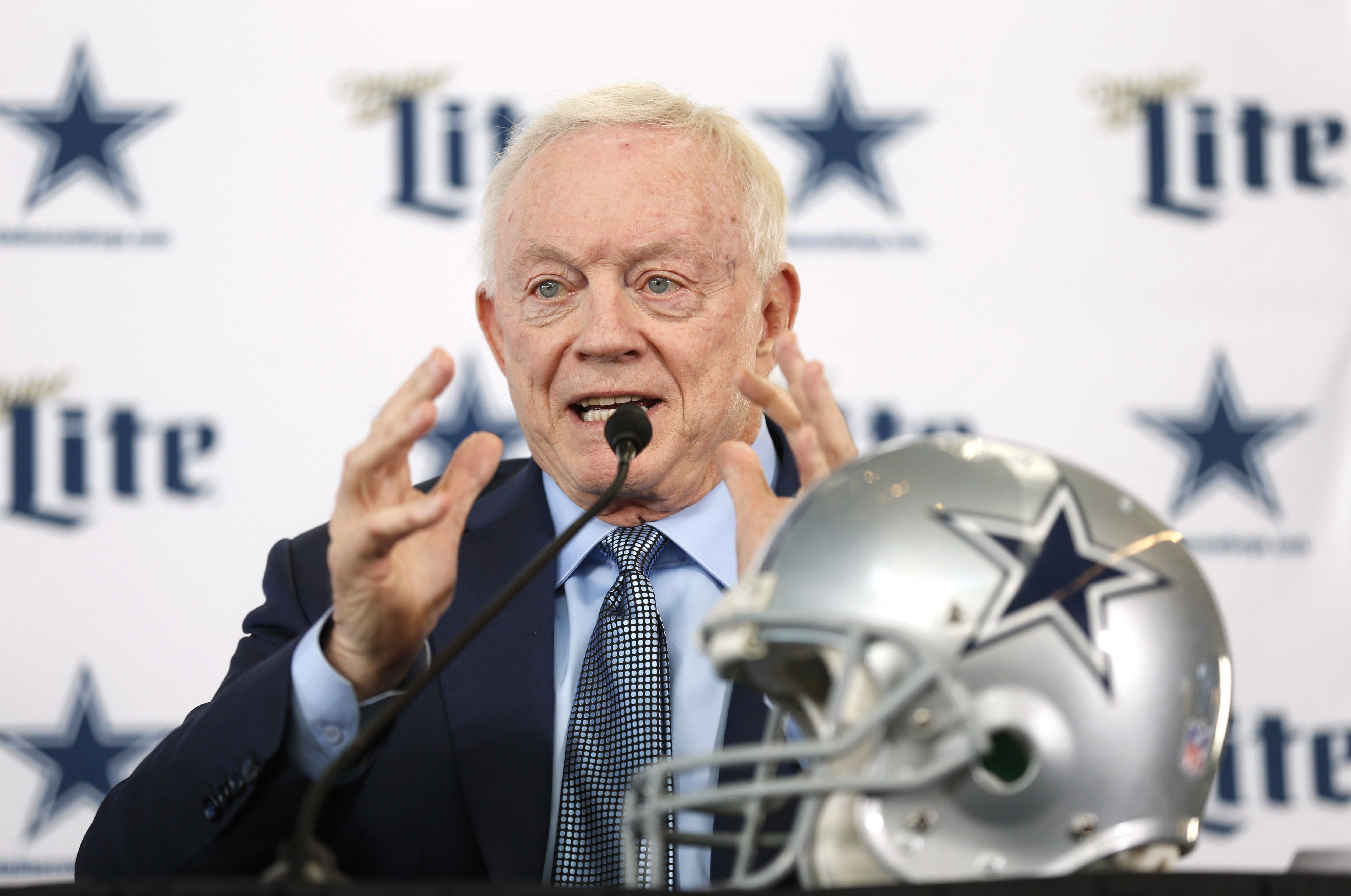 Dallas Cowboys owner Jerry Jones talks hopes for Super Bowl win