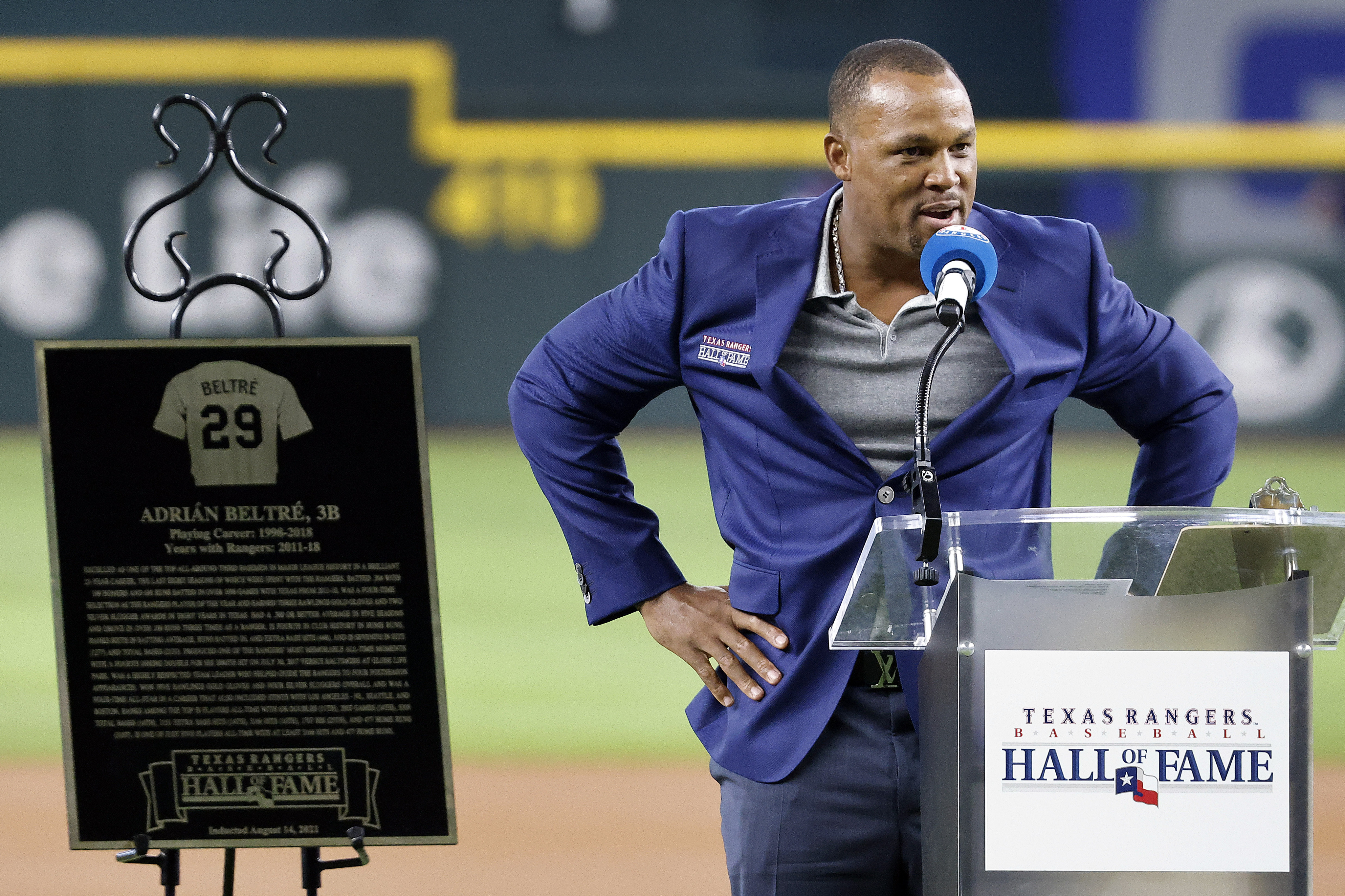 Adrian Beltre will join the legends in Texas Sports Hall of Fame