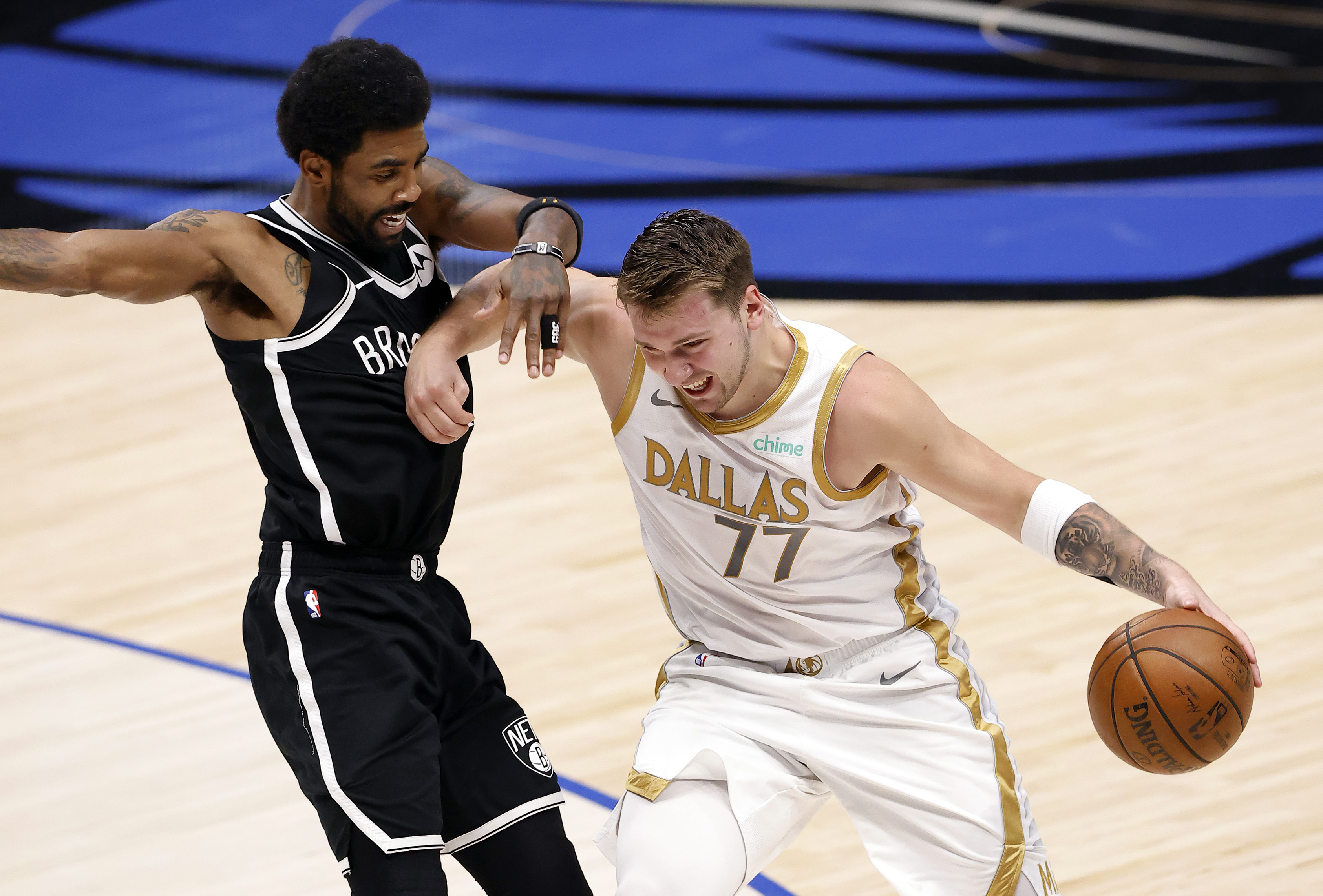 Dallas Mavericks land Kyrie Irving in trade with Brooklyn Nets to pair with  Luka Doncic