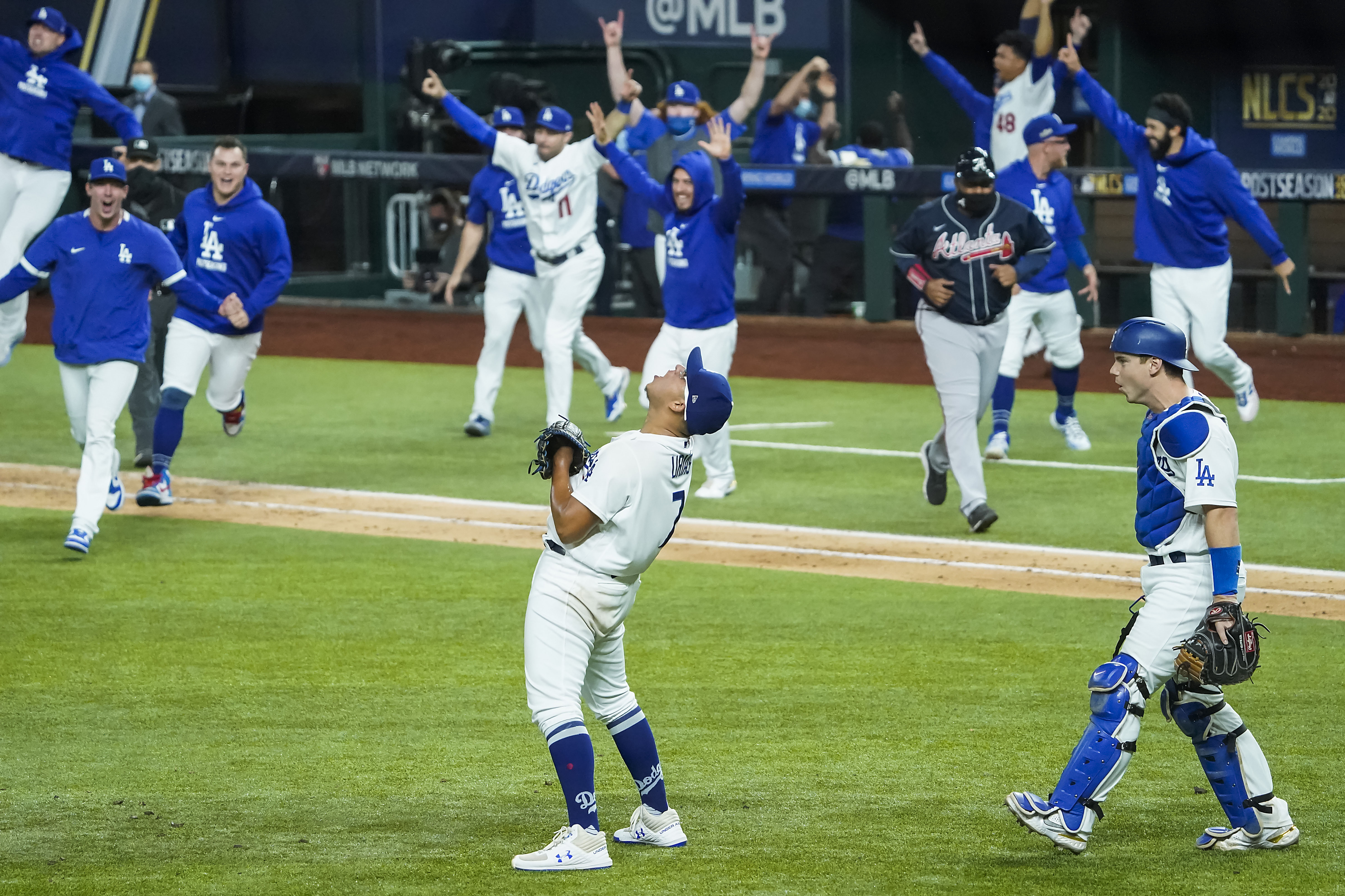 LA Dodgers eliminate Braves, setting up World Series duel with Tampa Bay  Rays in Arlington
