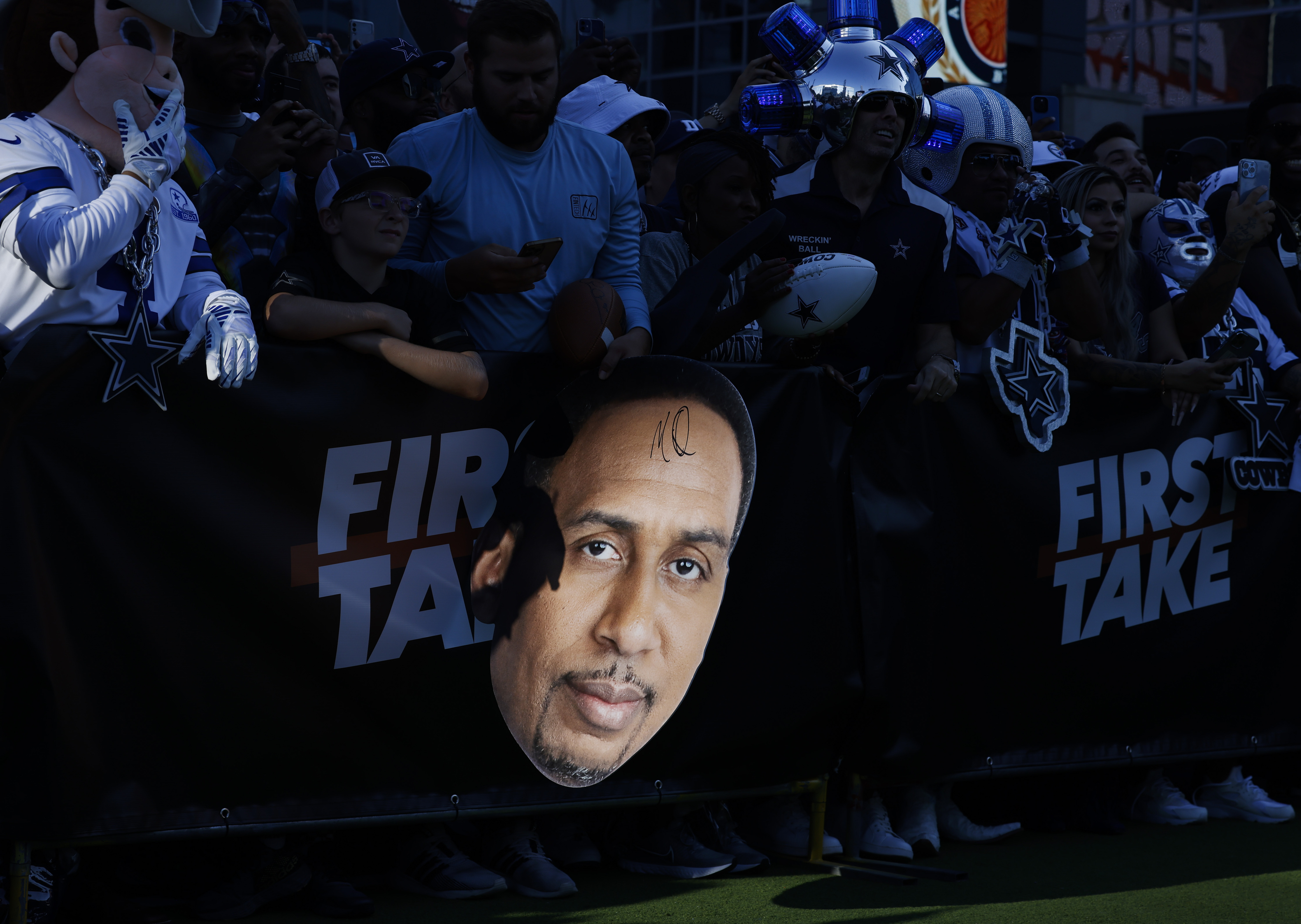 Stephen A. Smith and 'First Take' stop at The Star in Frisco