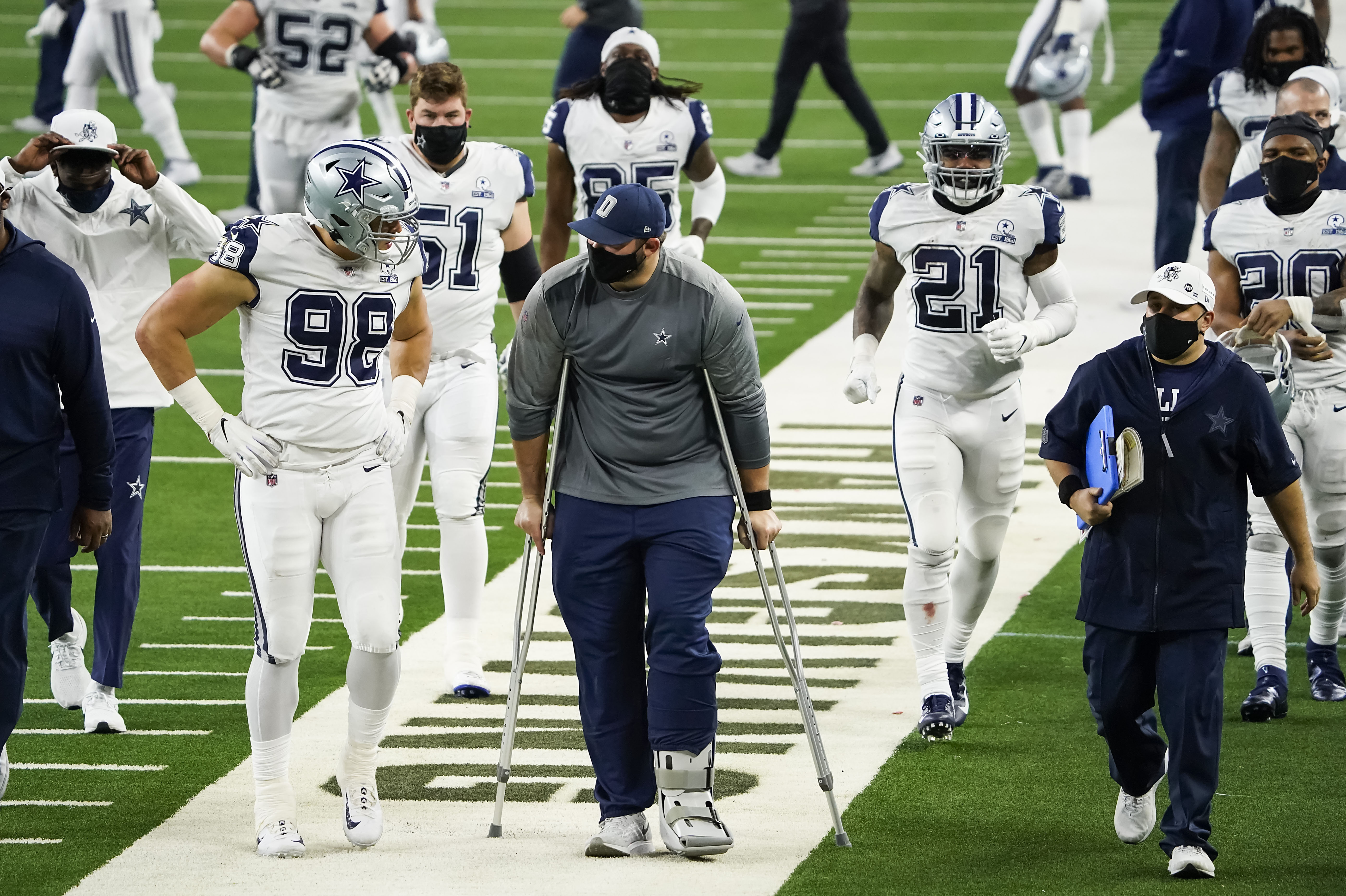 Zack Martin and Dallas Cowboys agree to reworked contract after guard  misses 1st 3 weeks of camp - The San Diego Union-Tribune