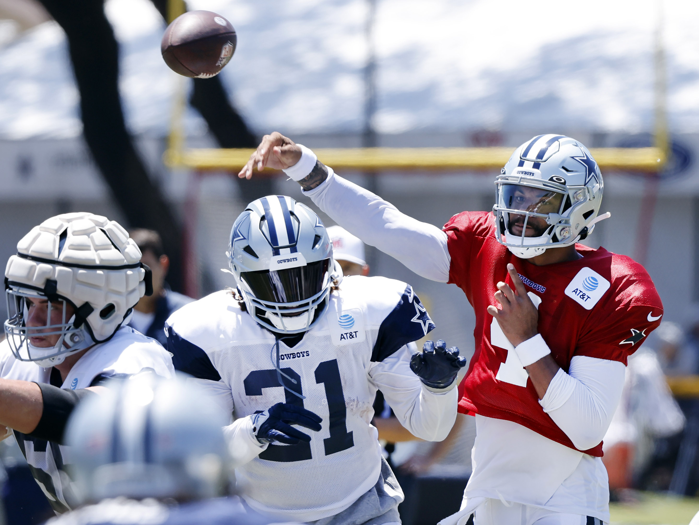 Cowboys QB Dak Prescott embraces lofty expectations, talks