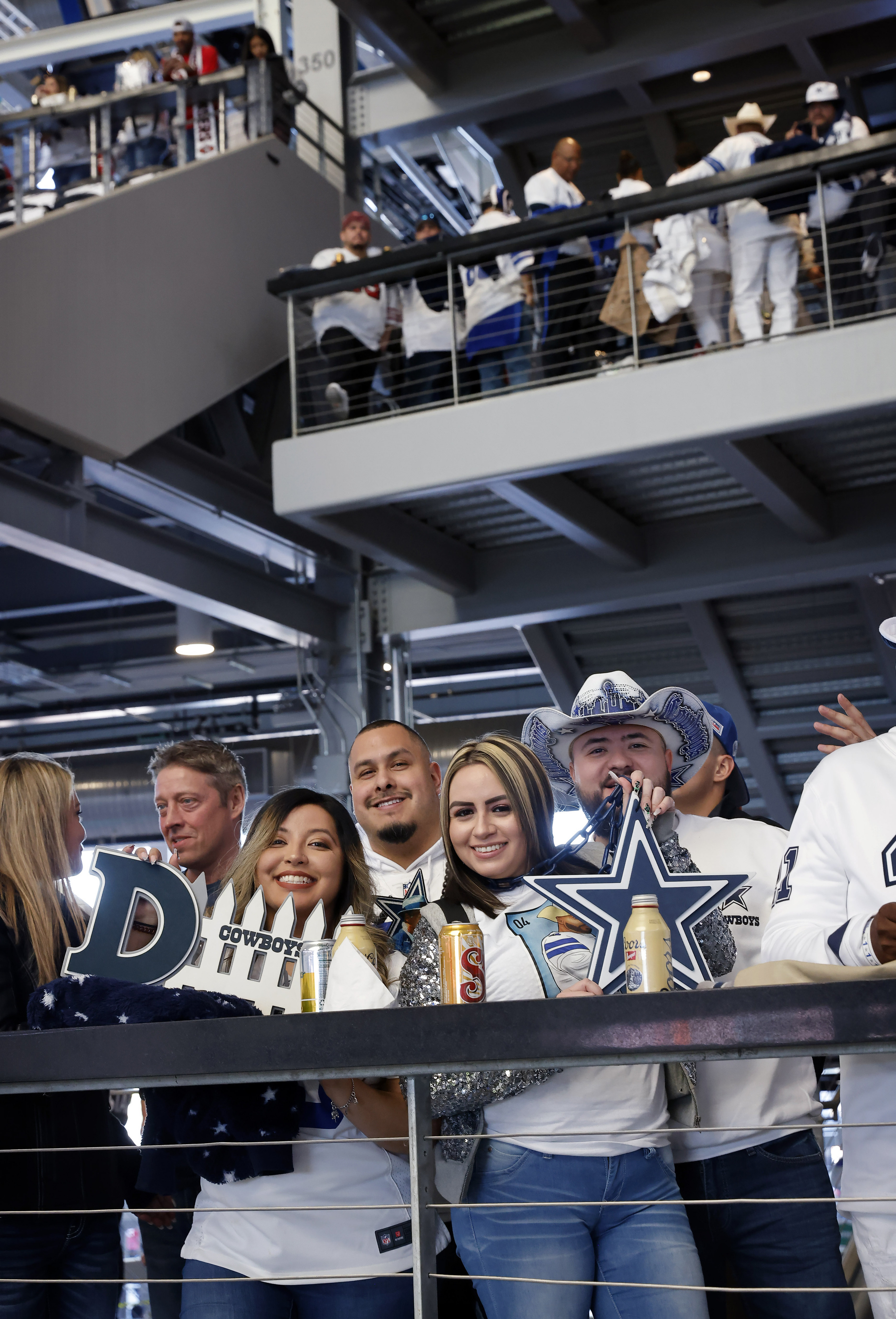 Photos: Playoff ready! Cowboys, fans prepare for wild card matchup vs.  49ers at AT&T Stadium