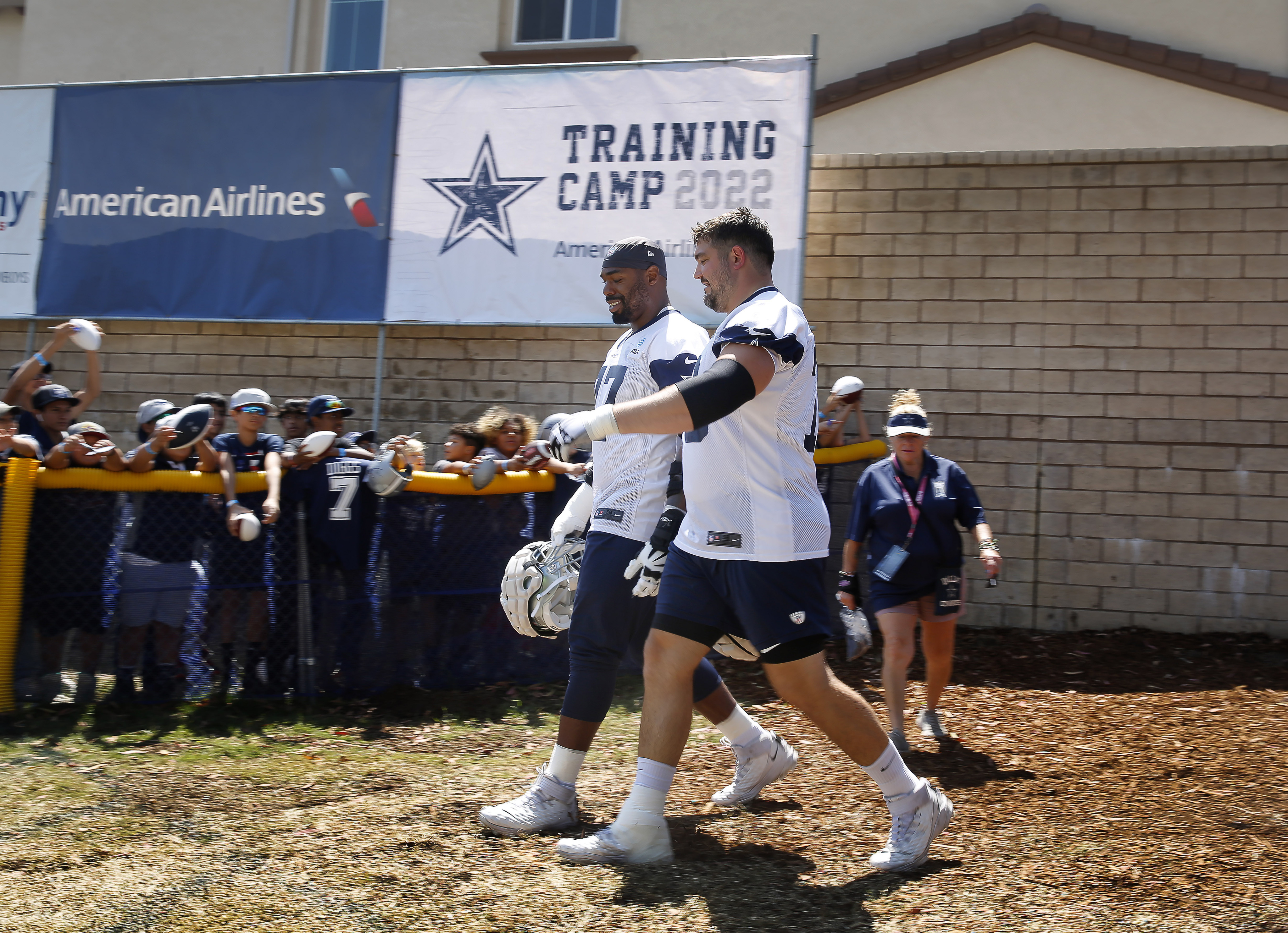 Cowboys' Zack Martin and Tyron Smith aren't focusing on Hall of