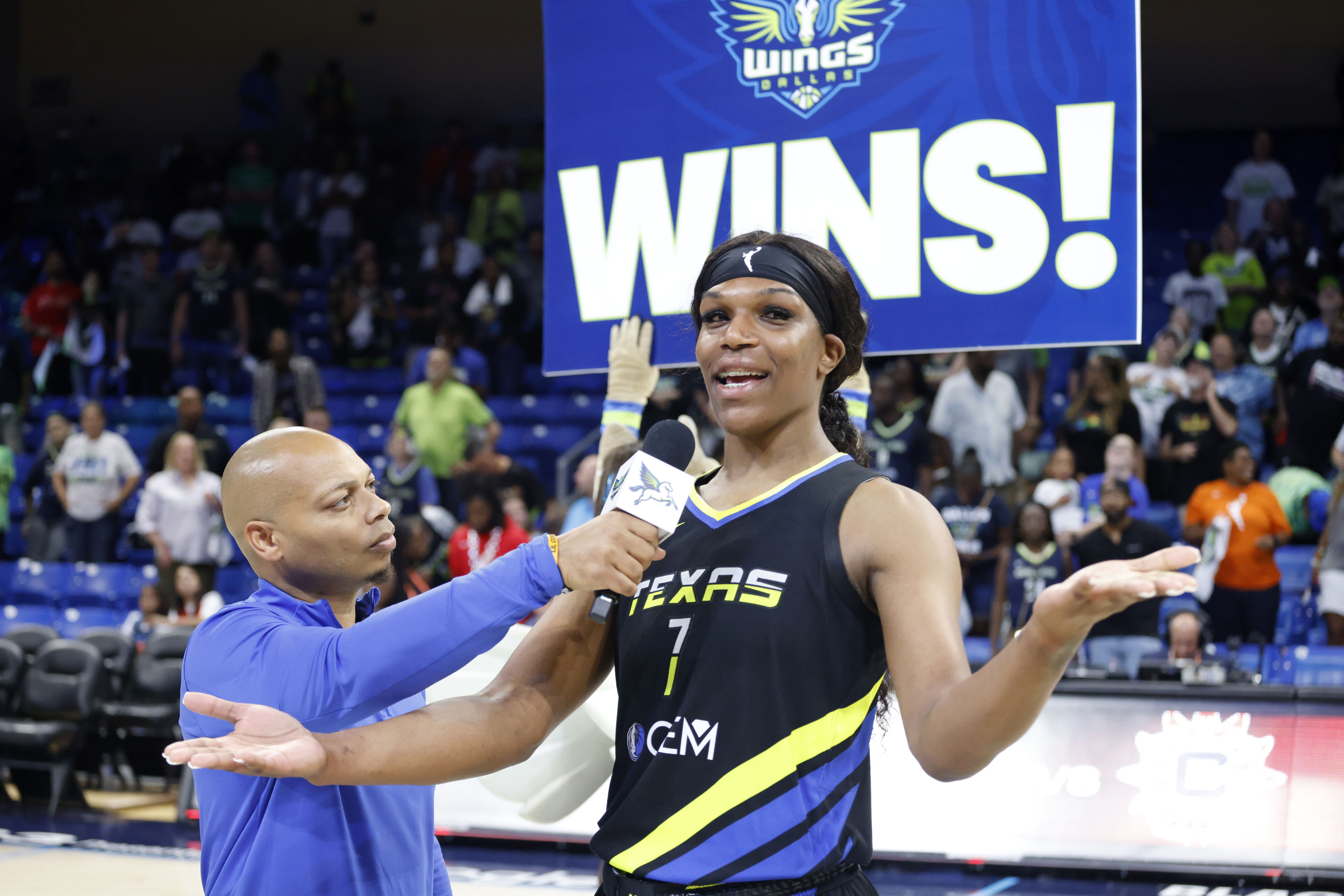 Dallas Wings' Kalani Brown, Teaira McCowan are the 'Sugar and