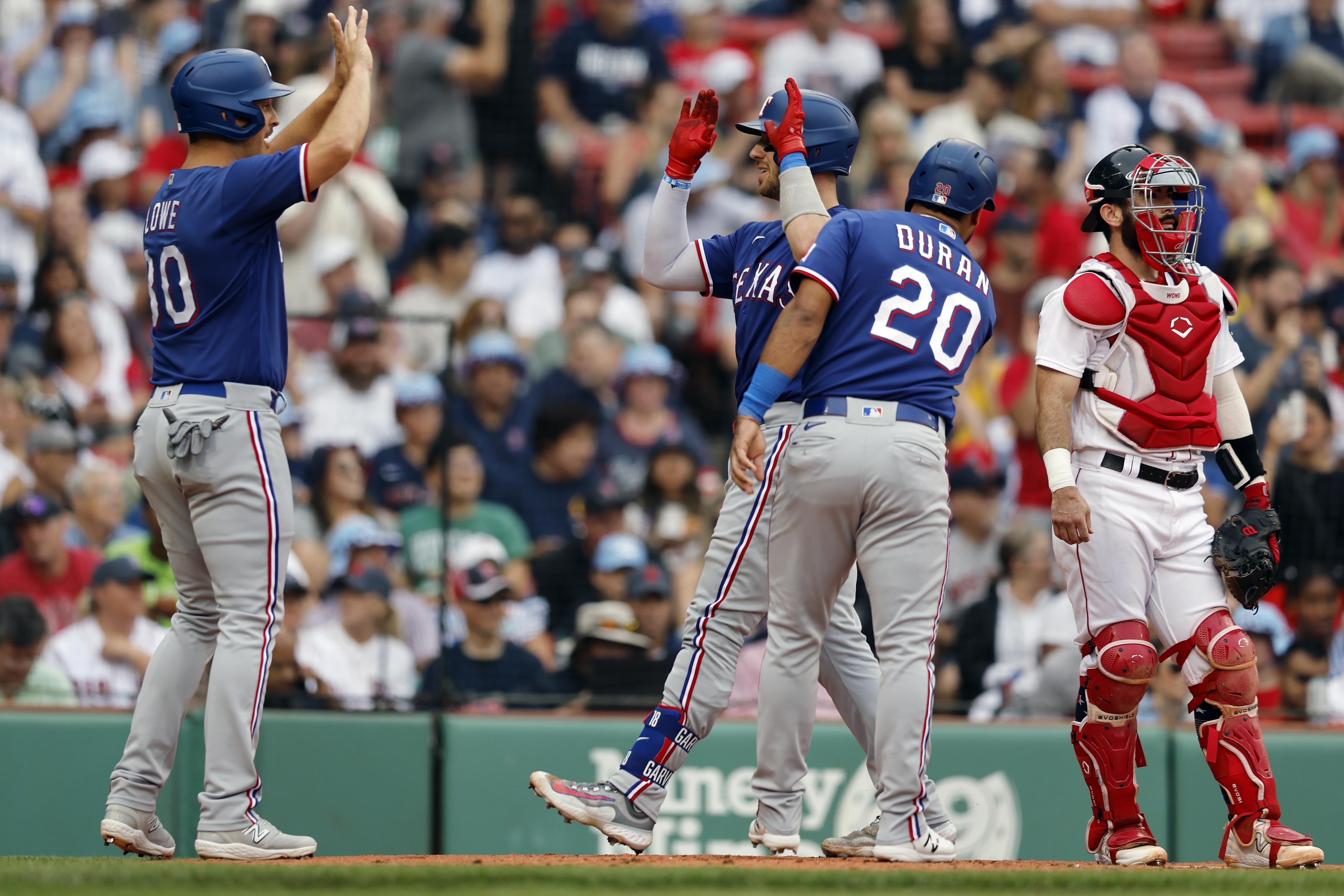 For Rangers' Mitch Garver, strong showing vs. Red Sox highlighted a  blessing and a curse