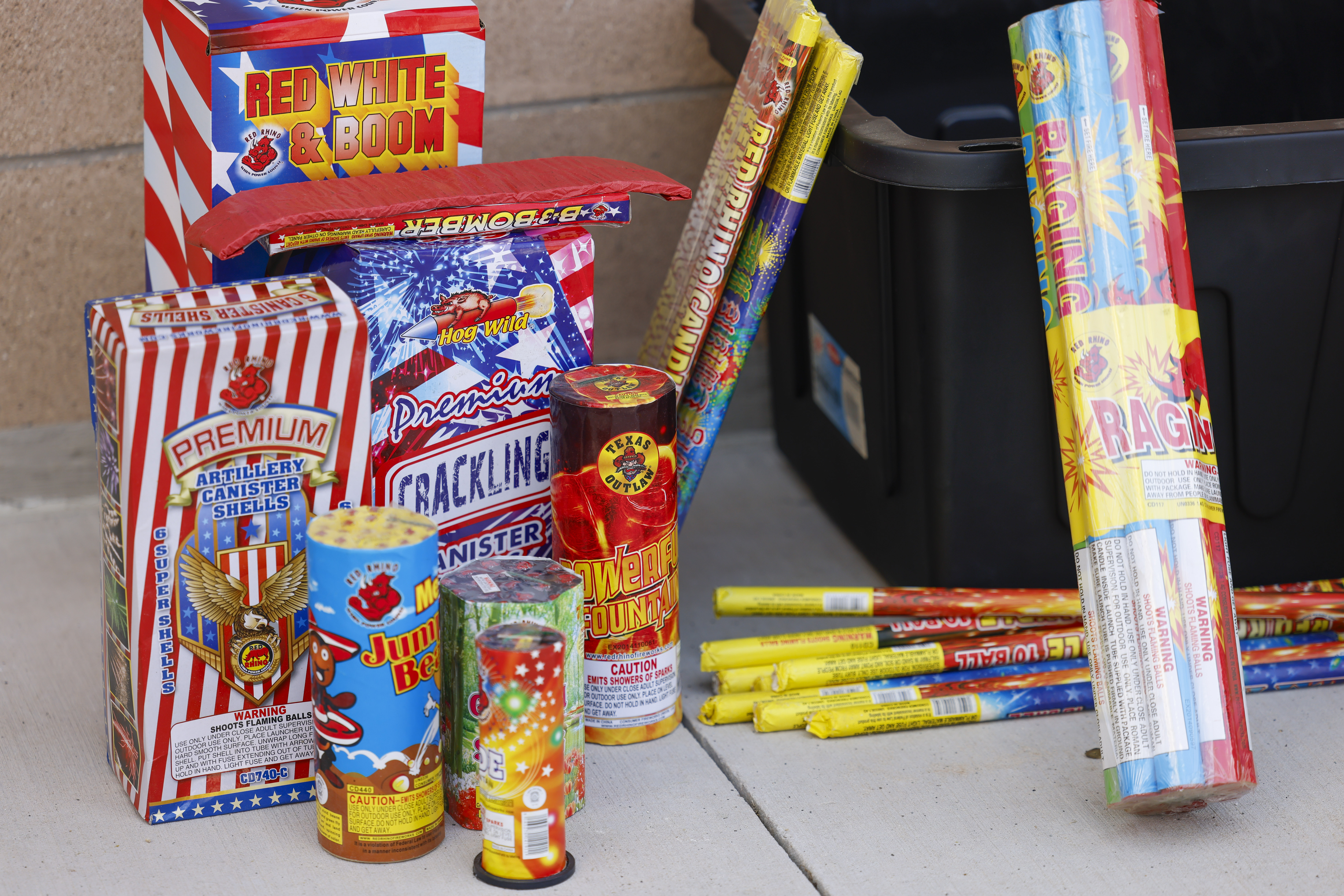 health and safety officials recommend checking if it’s legal to set off fireworks in your...