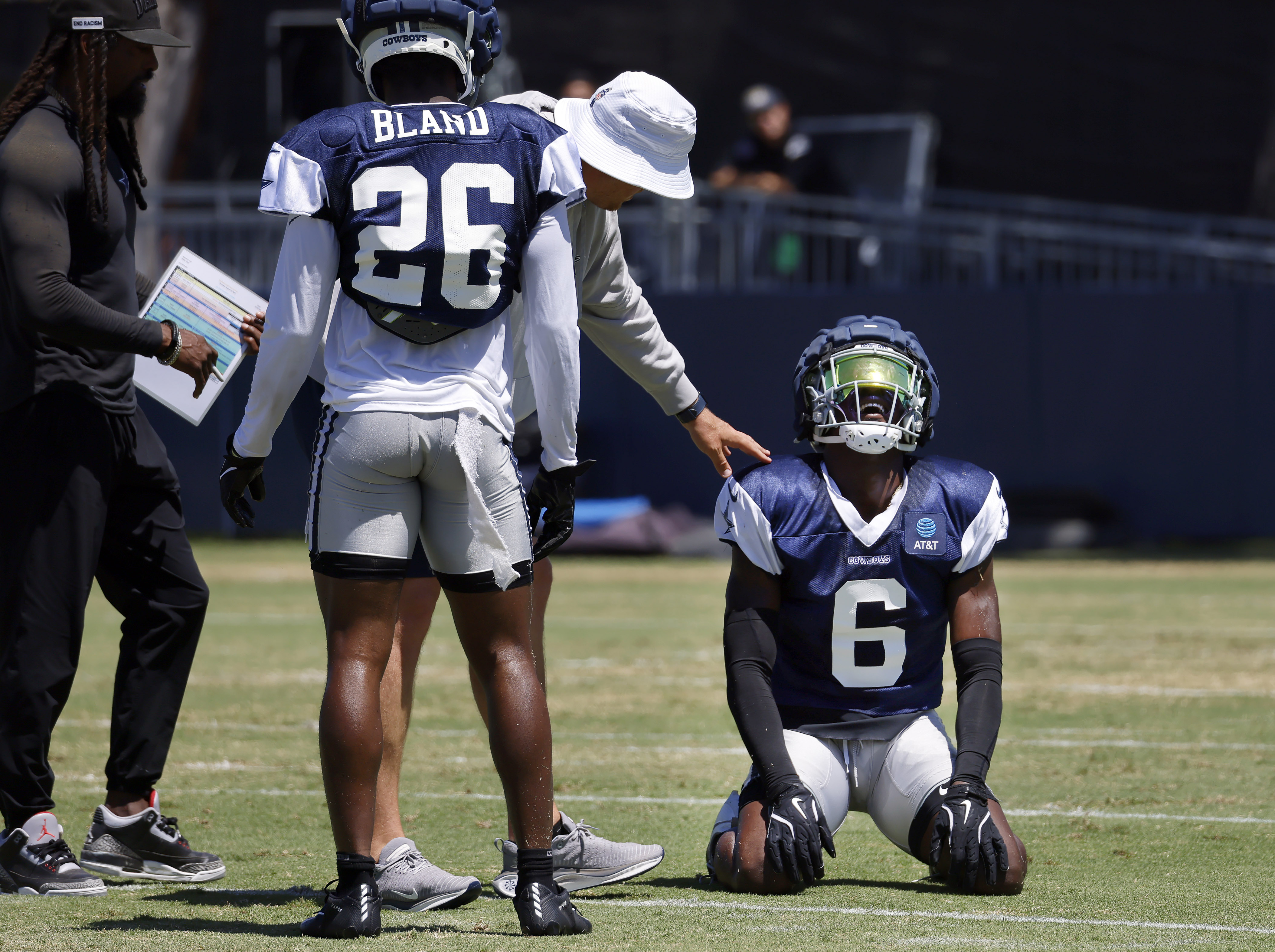 Cowboys camp injury report: Brandin Cooks, Donovan Wilson, Damone Clark, Deuce Vaughn